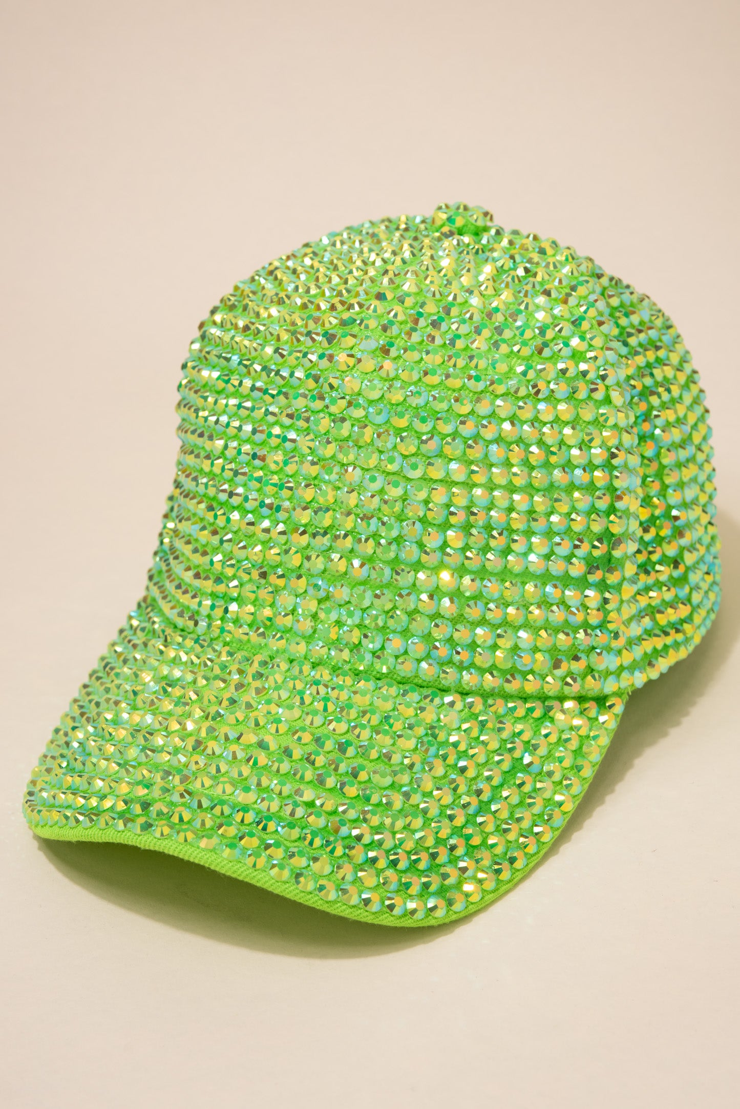 Completely Bedazzled Rhinestone Cap