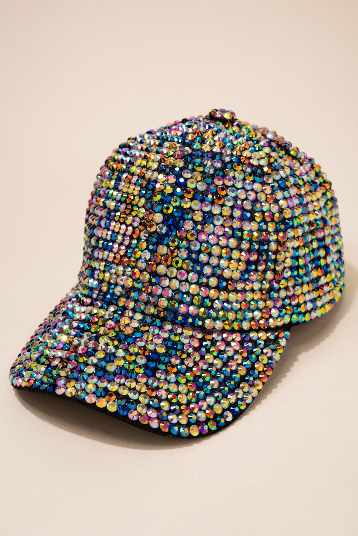 Completely Bedazzled Rhinestone Cap