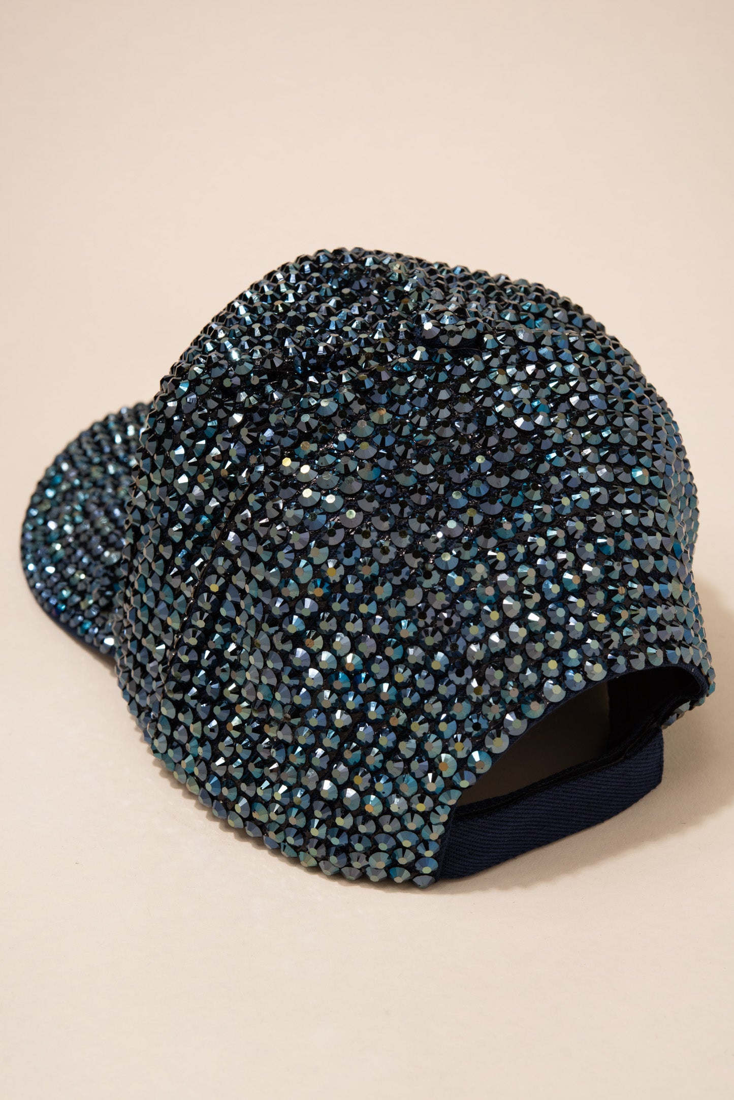 Completely Bedazzled Rhinestone Cap