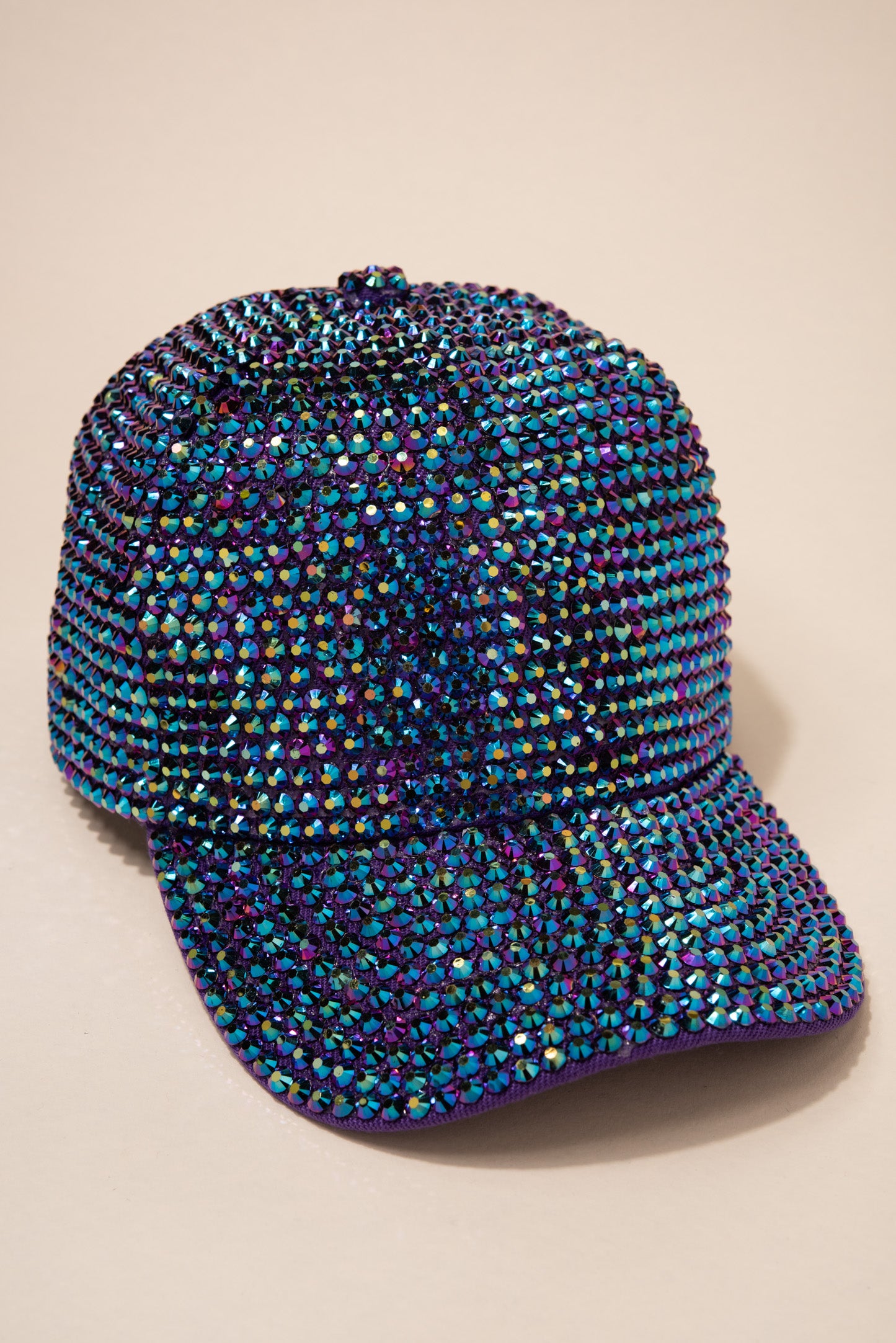 Completely Bedazzled Rhinestone Cap