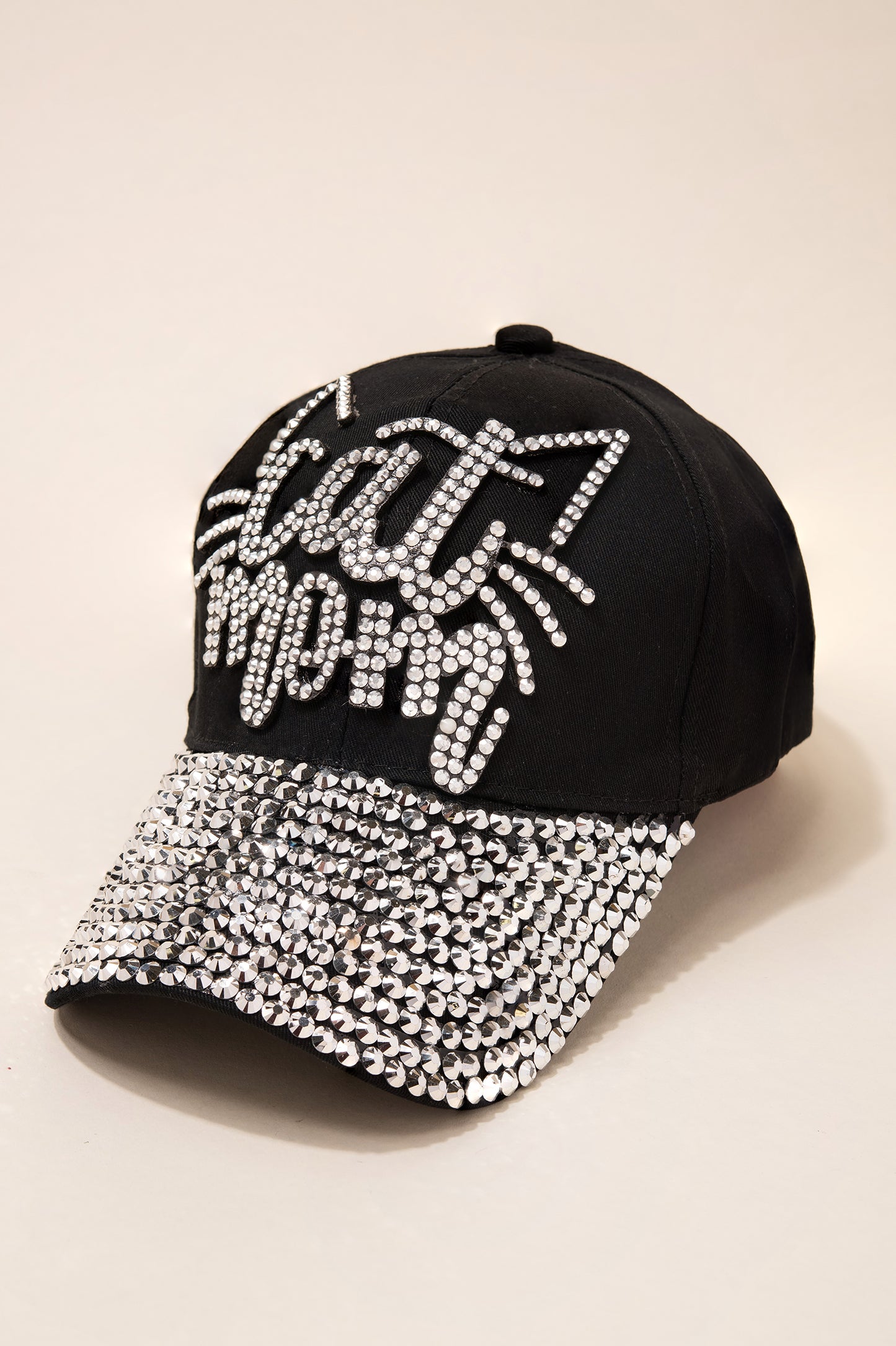 Cat Mom Cap with Full Bill Jewels