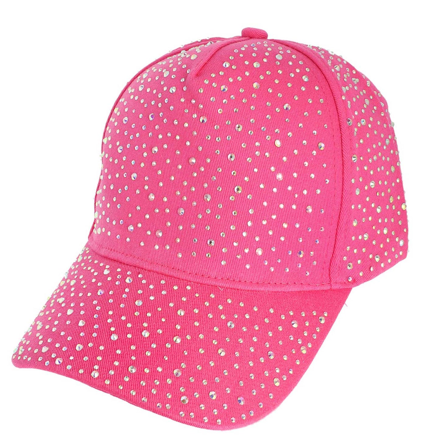 Rachel Jeweled Crystal Rhinestone Studded Baseball Cap