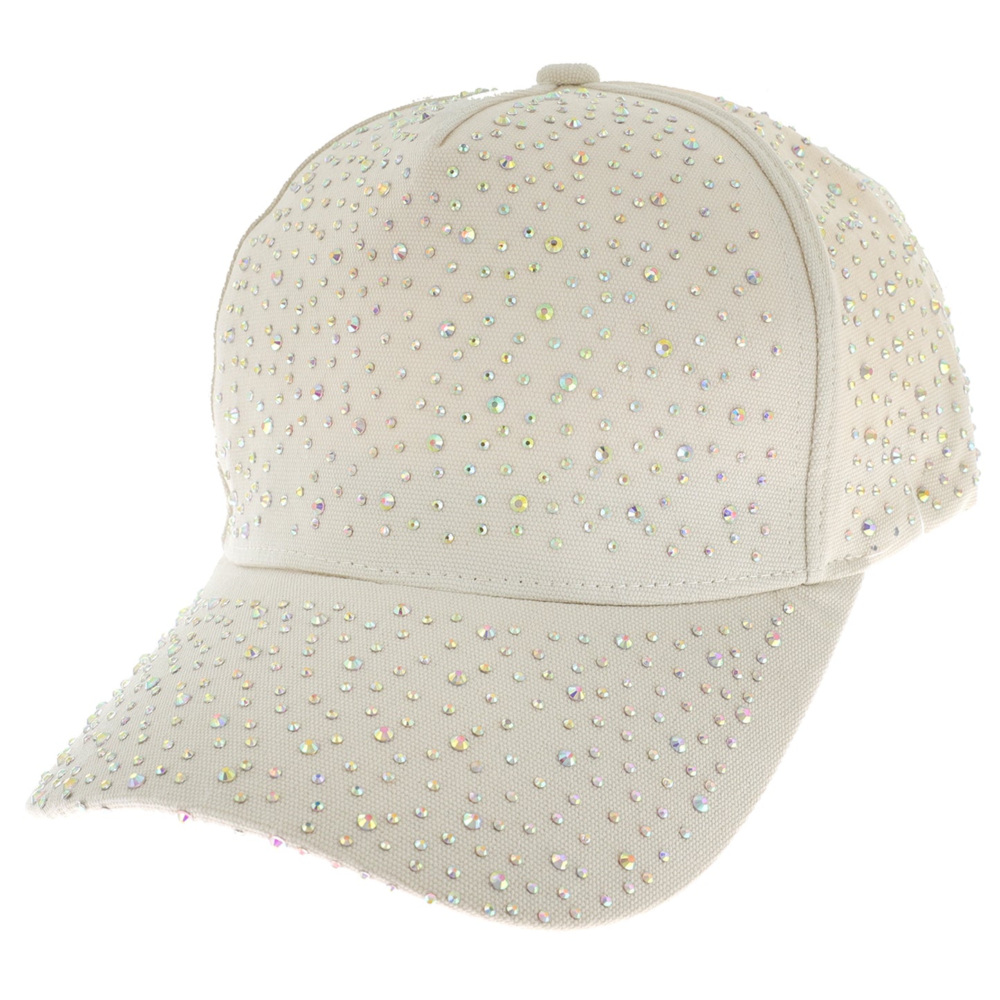 Rachel Jeweled Crystal Rhinestone Studded Baseball Cap