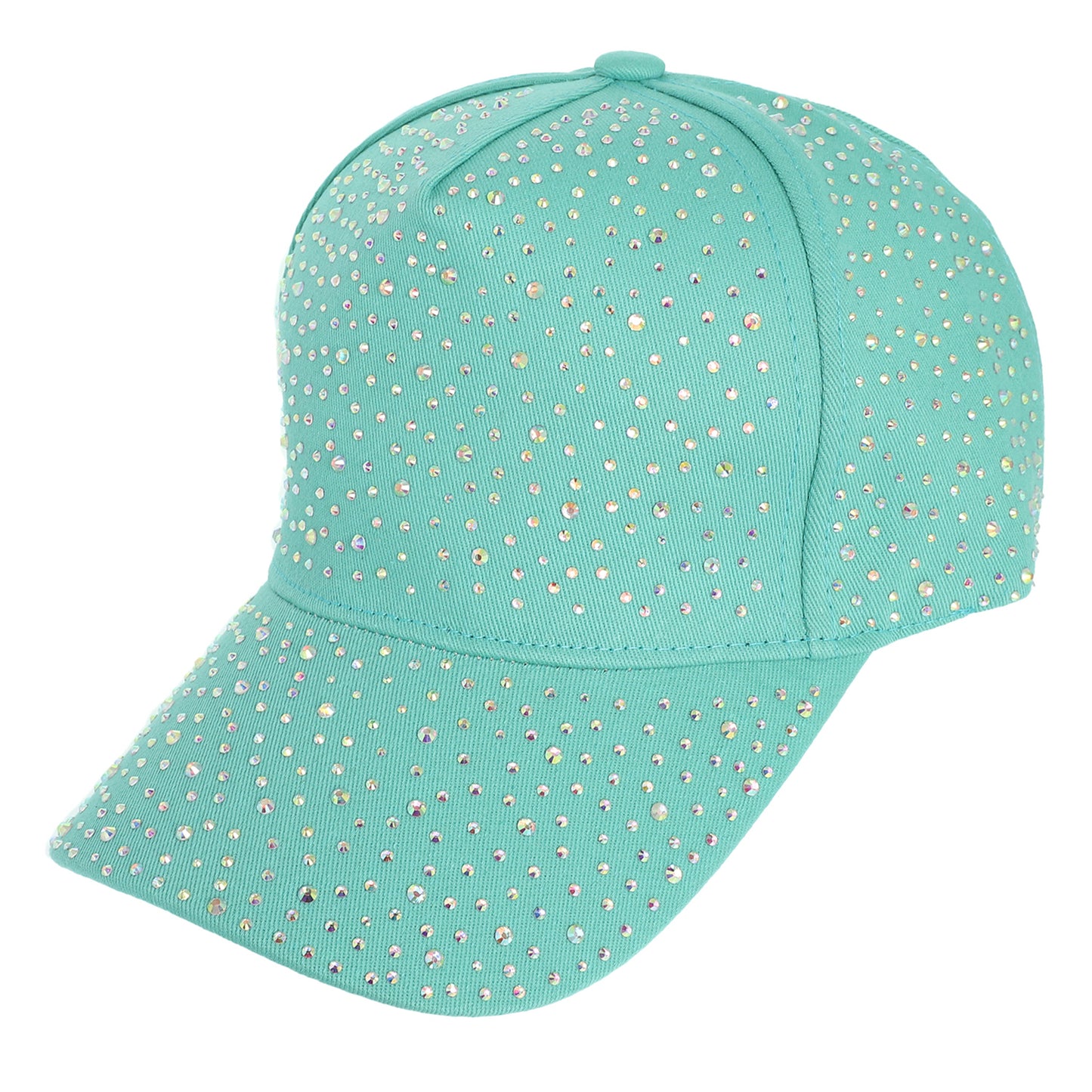 Rachel Jeweled Crystal Rhinestone Studded Baseball Cap