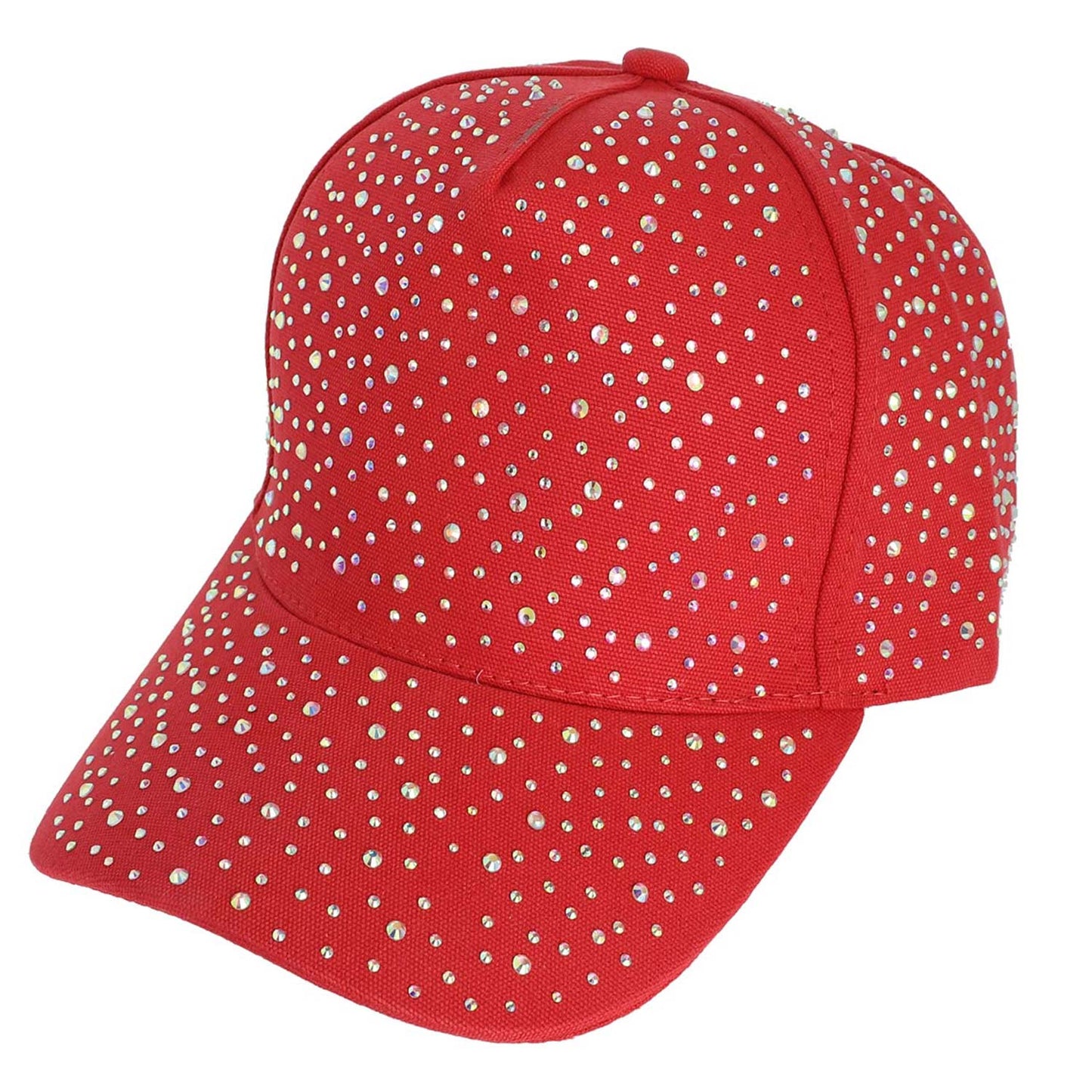Rachel Jeweled Crystal Rhinestone Studded Baseball Cap