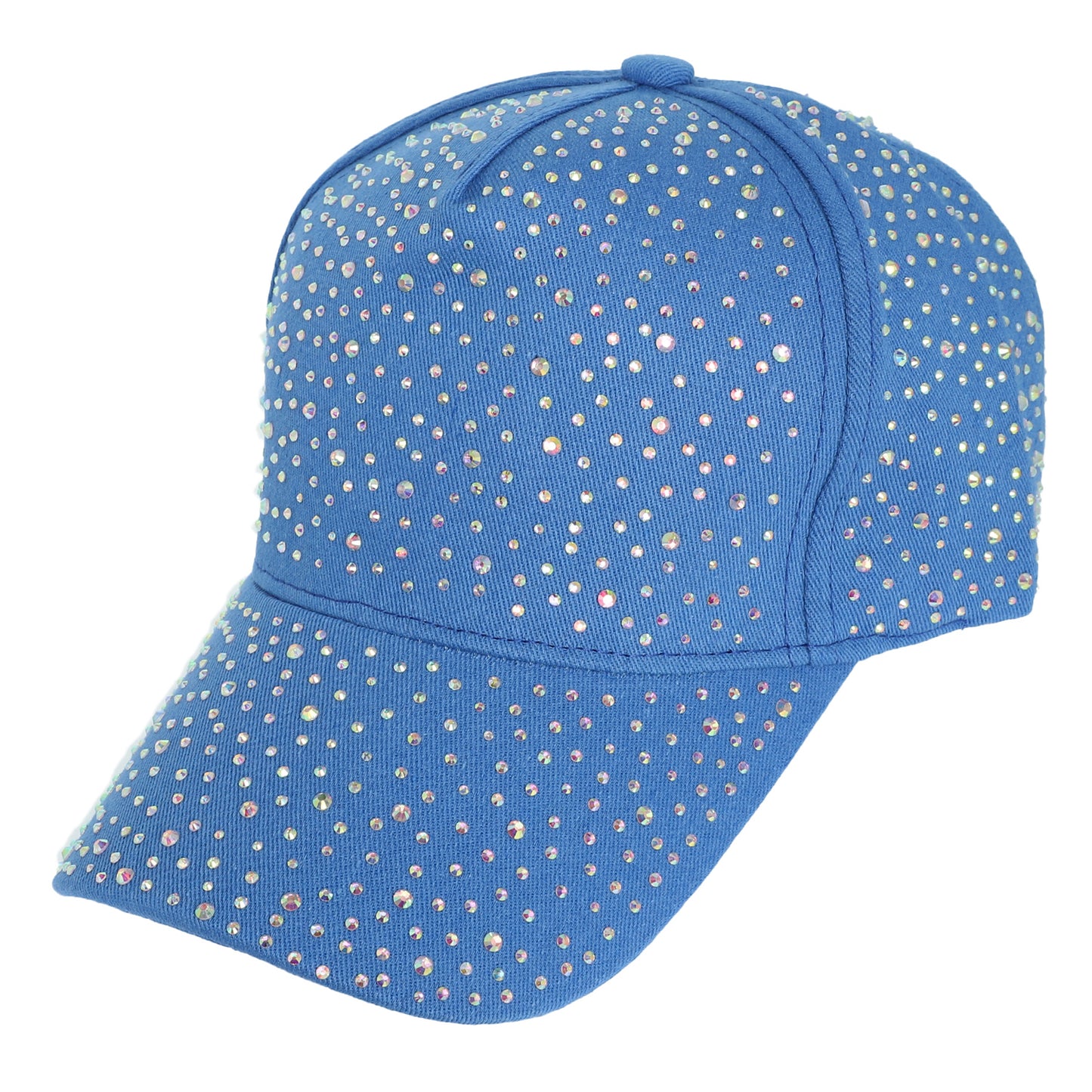 Rachel Jeweled Crystal Rhinestone Studded Baseball Cap