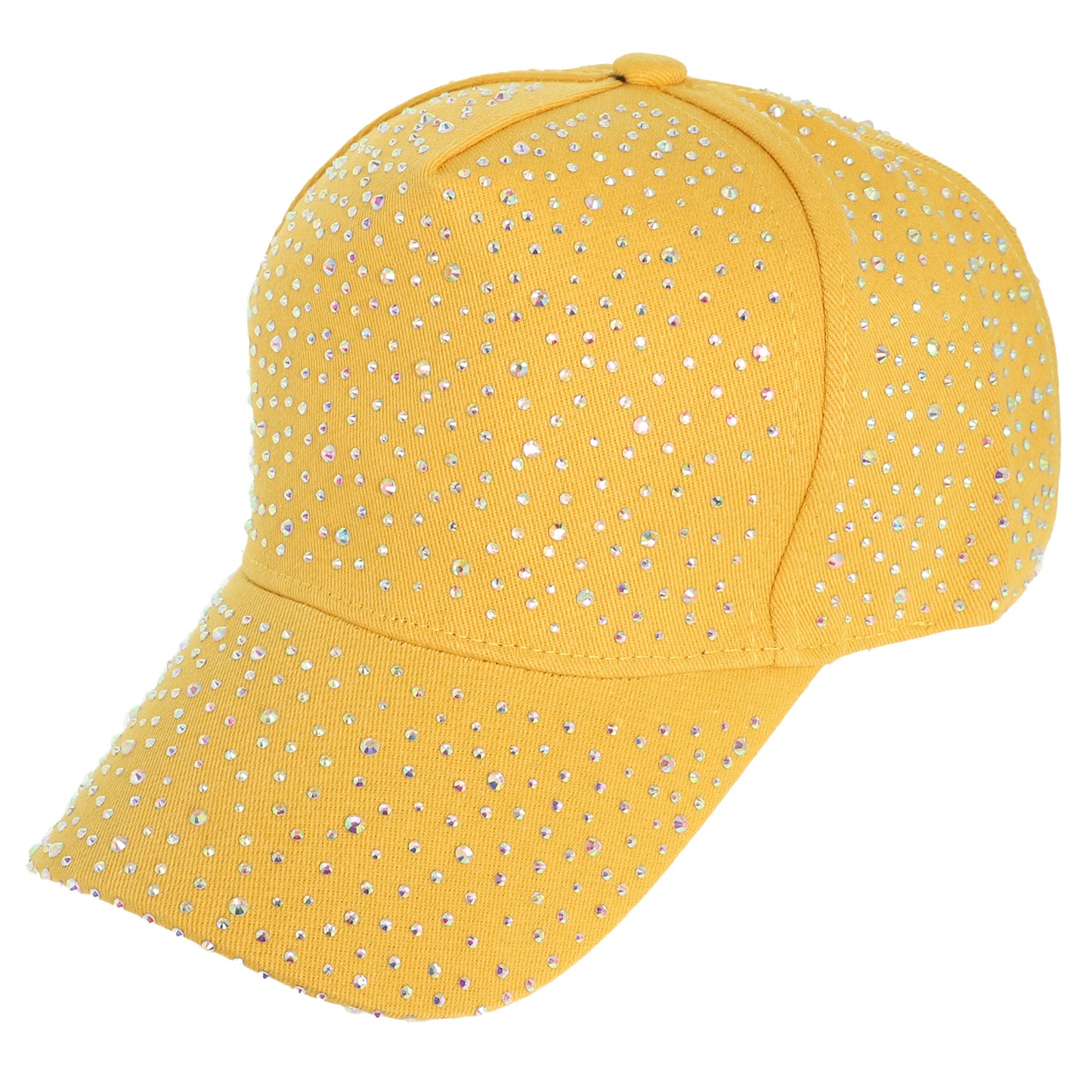 Rachel Jeweled Crystal Rhinestone Studded Baseball Cap