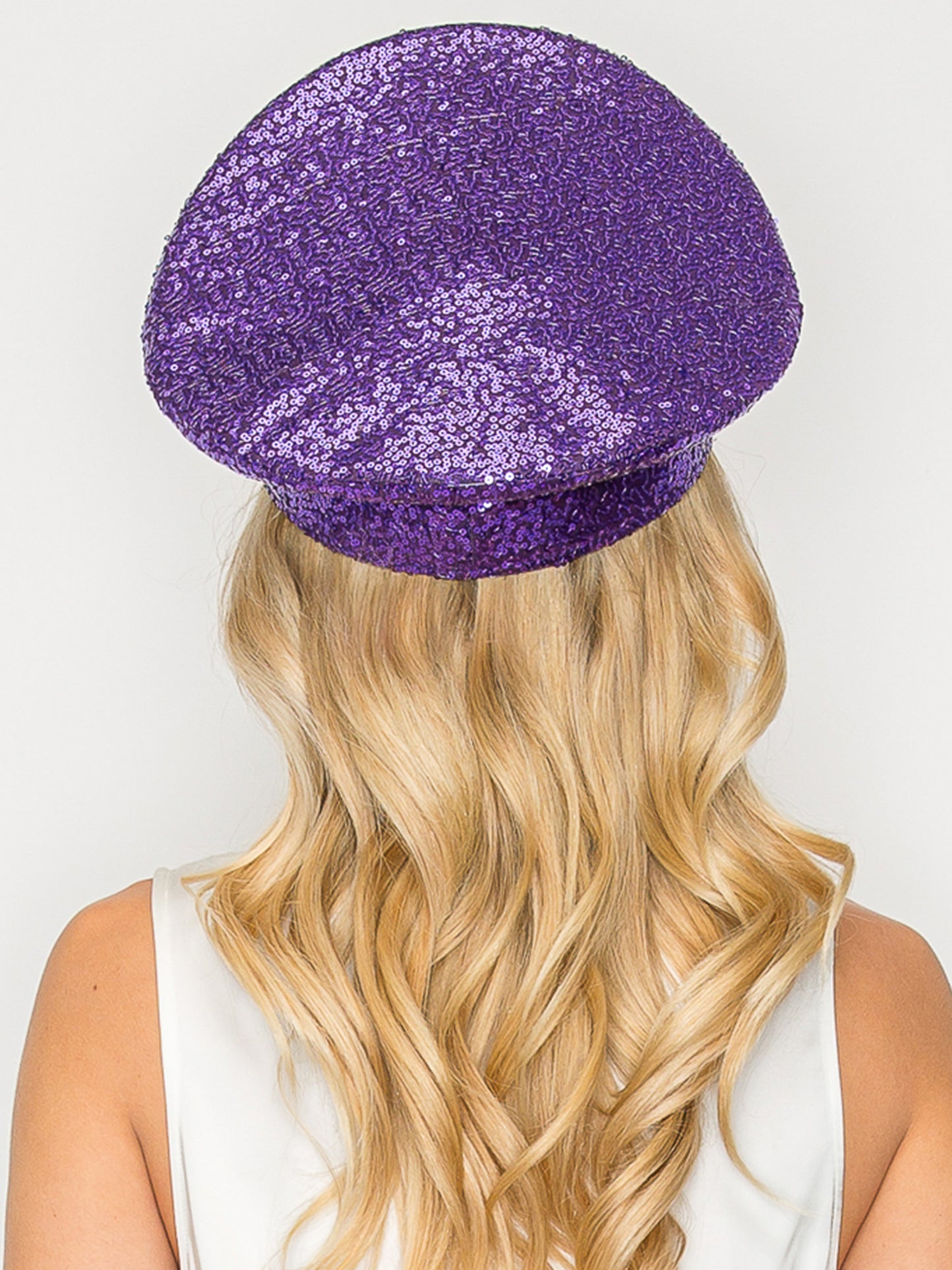 Willow Festival Fashion Sequins Captain Hat