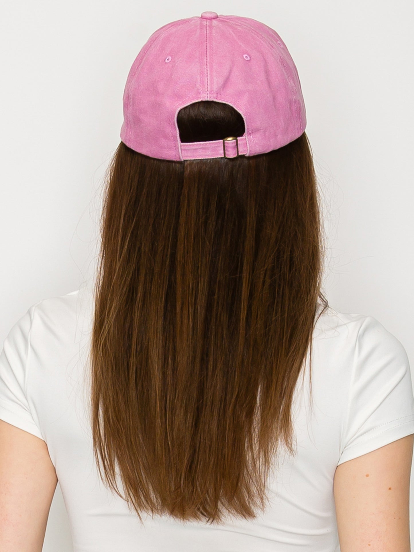 Riley Loop-Tied Bow Embroidered Relaxed Denim Fit Baseball Cap