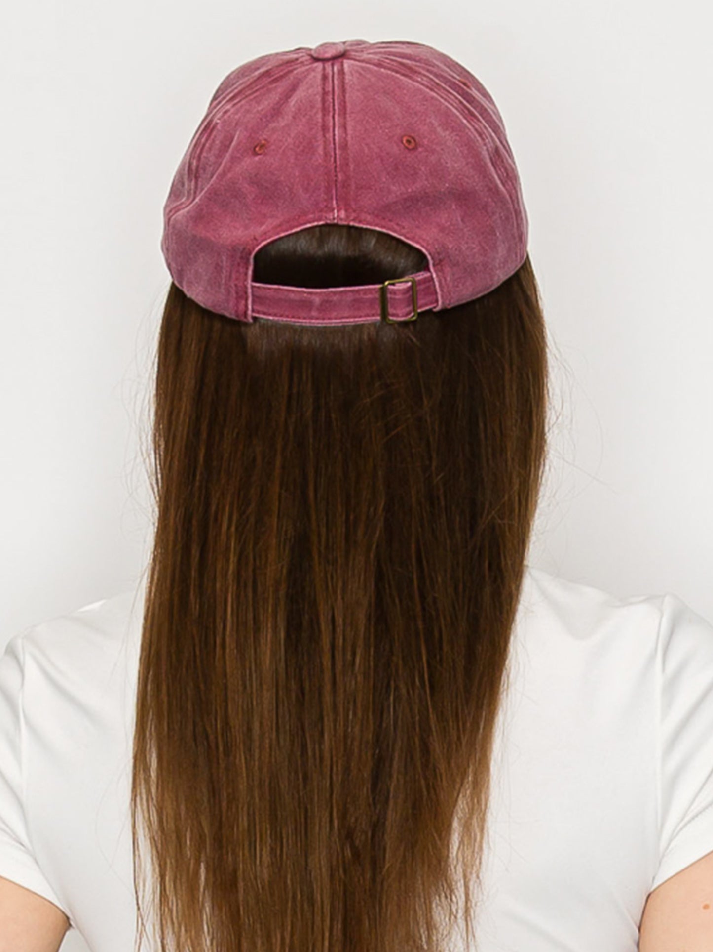 Hannah "Volleyball Mom" Embroidered Relaxed Denim Fit Baseball Cap
