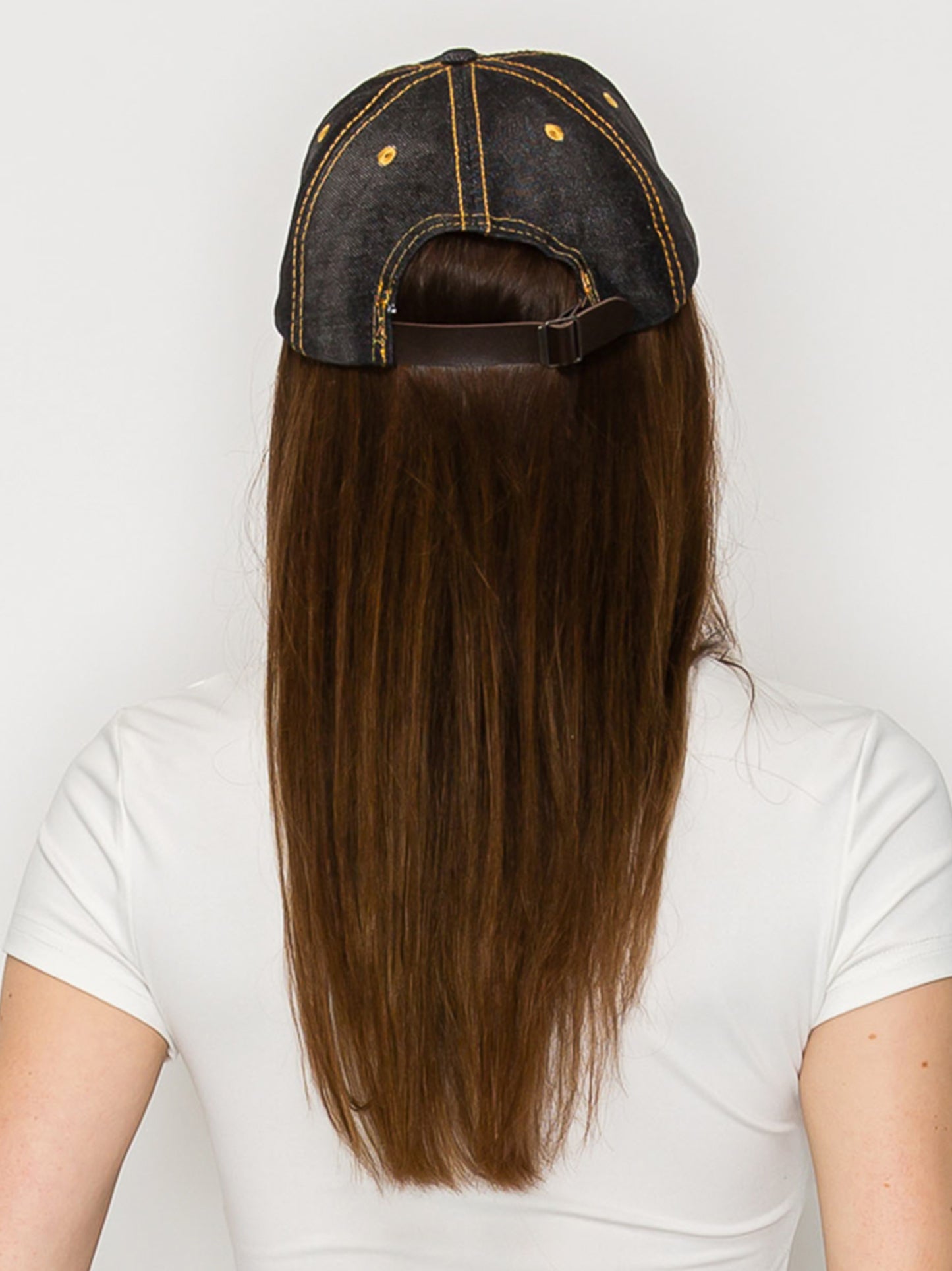 Adeline Decorative Rhinestone Embellished Queen's Crown Denim Cap