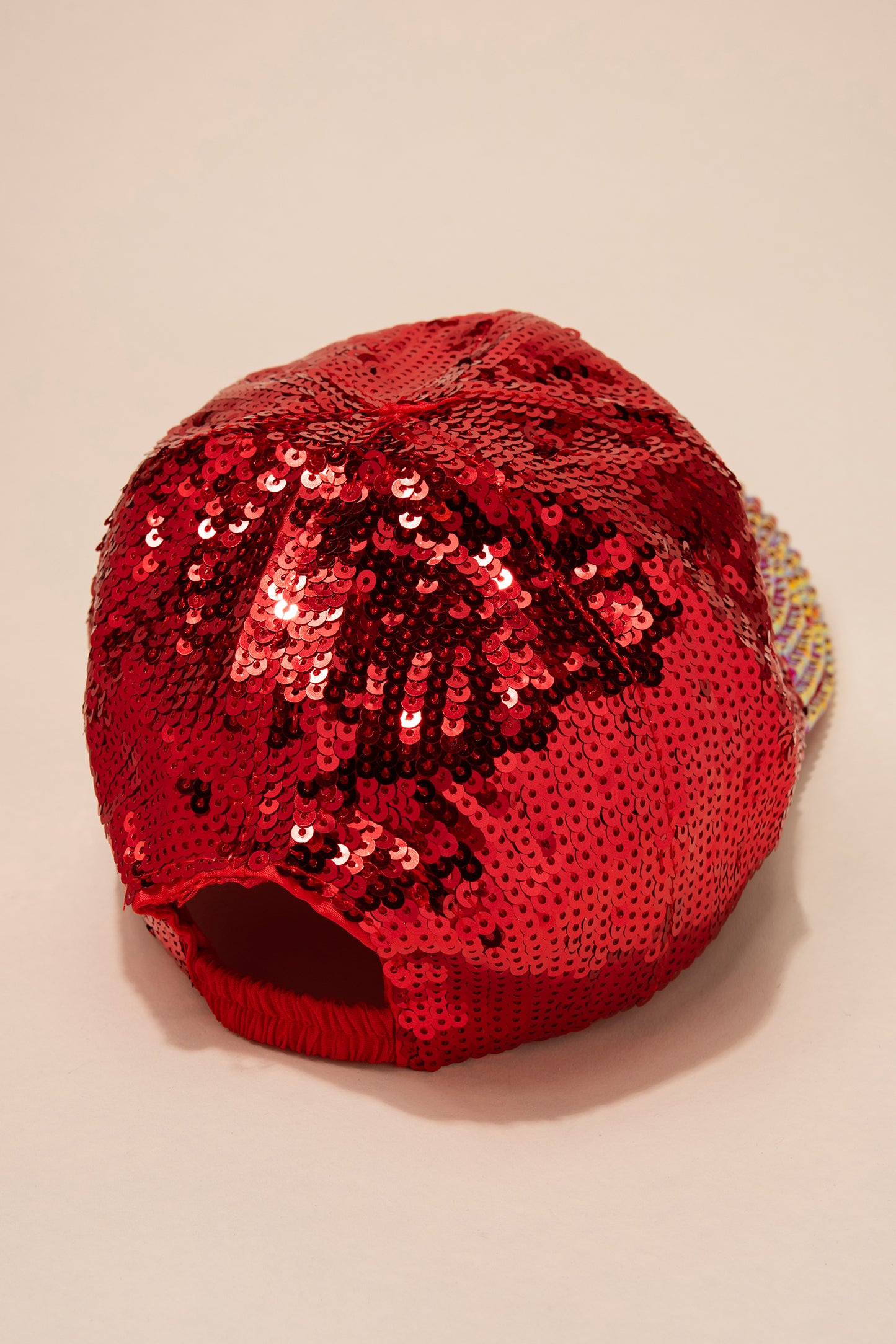 Gloria Sequin and Rhinestone Cap
