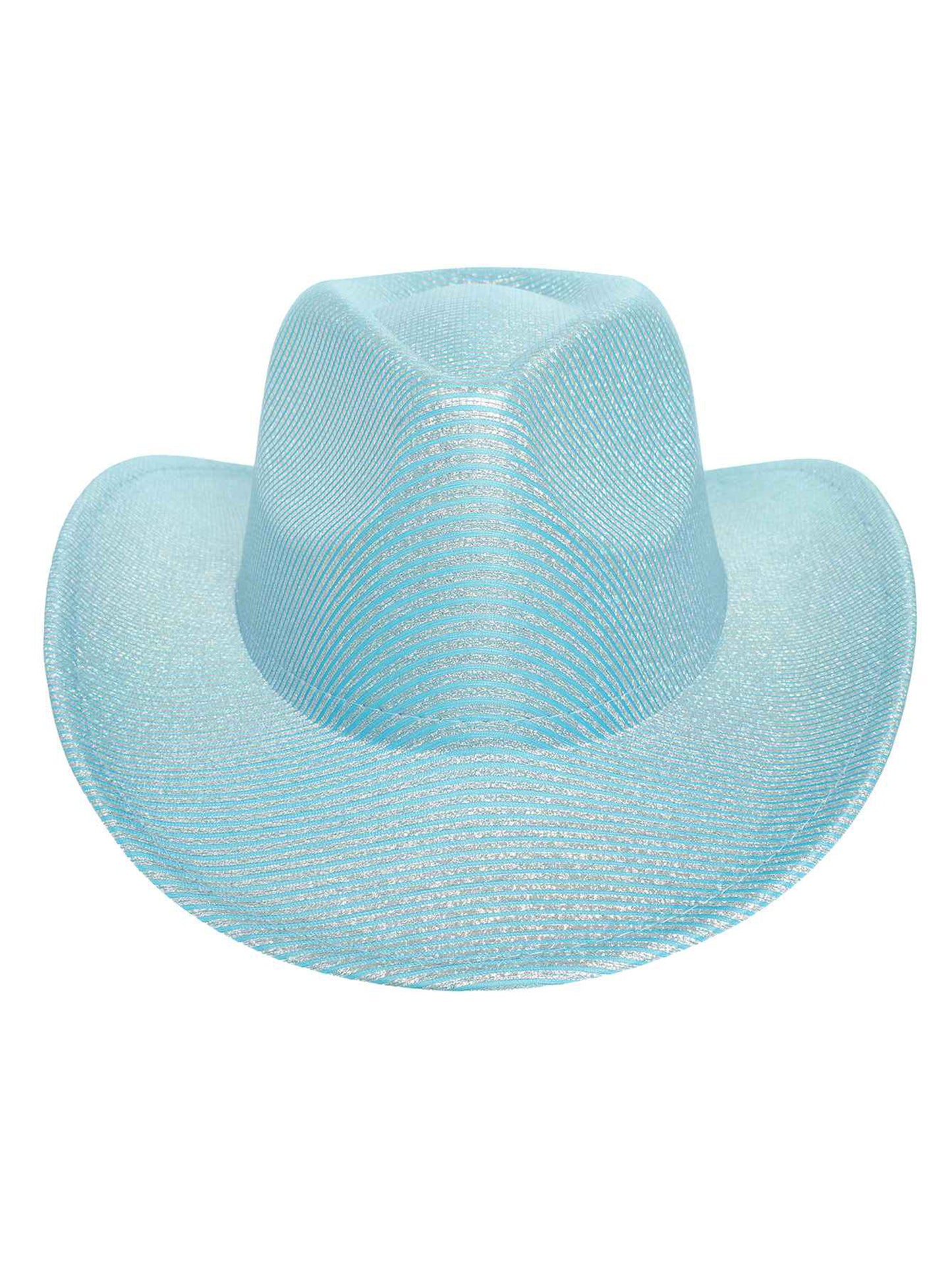 Claire Fashion Metallic Patterned Cowboy Hat