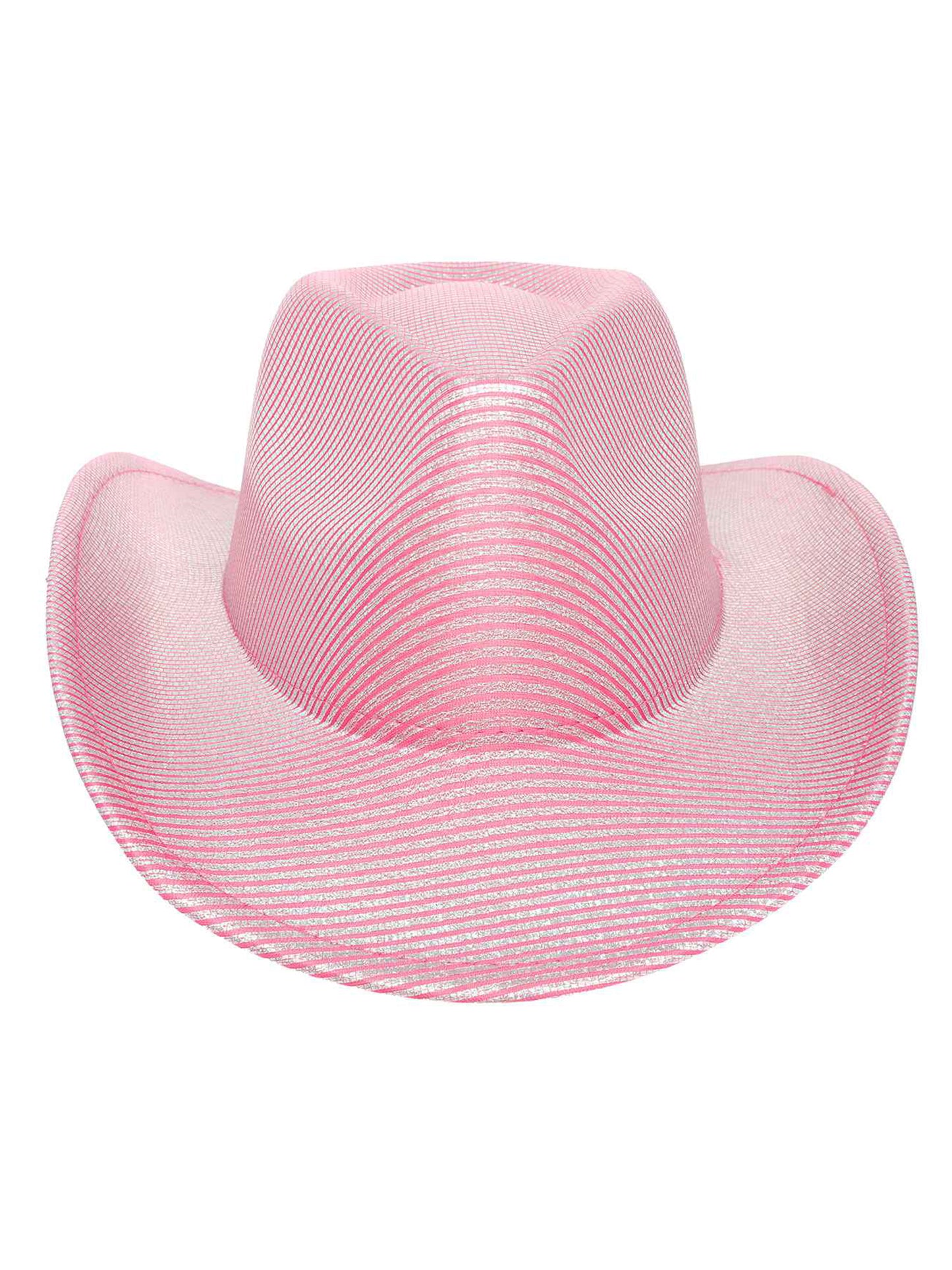 Claire Fashion Metallic Patterned Cowboy Hat