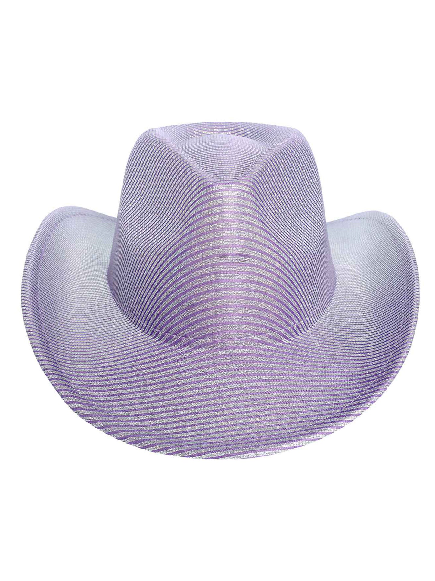 Claire Fashion Metallic Patterned Cowboy Hat