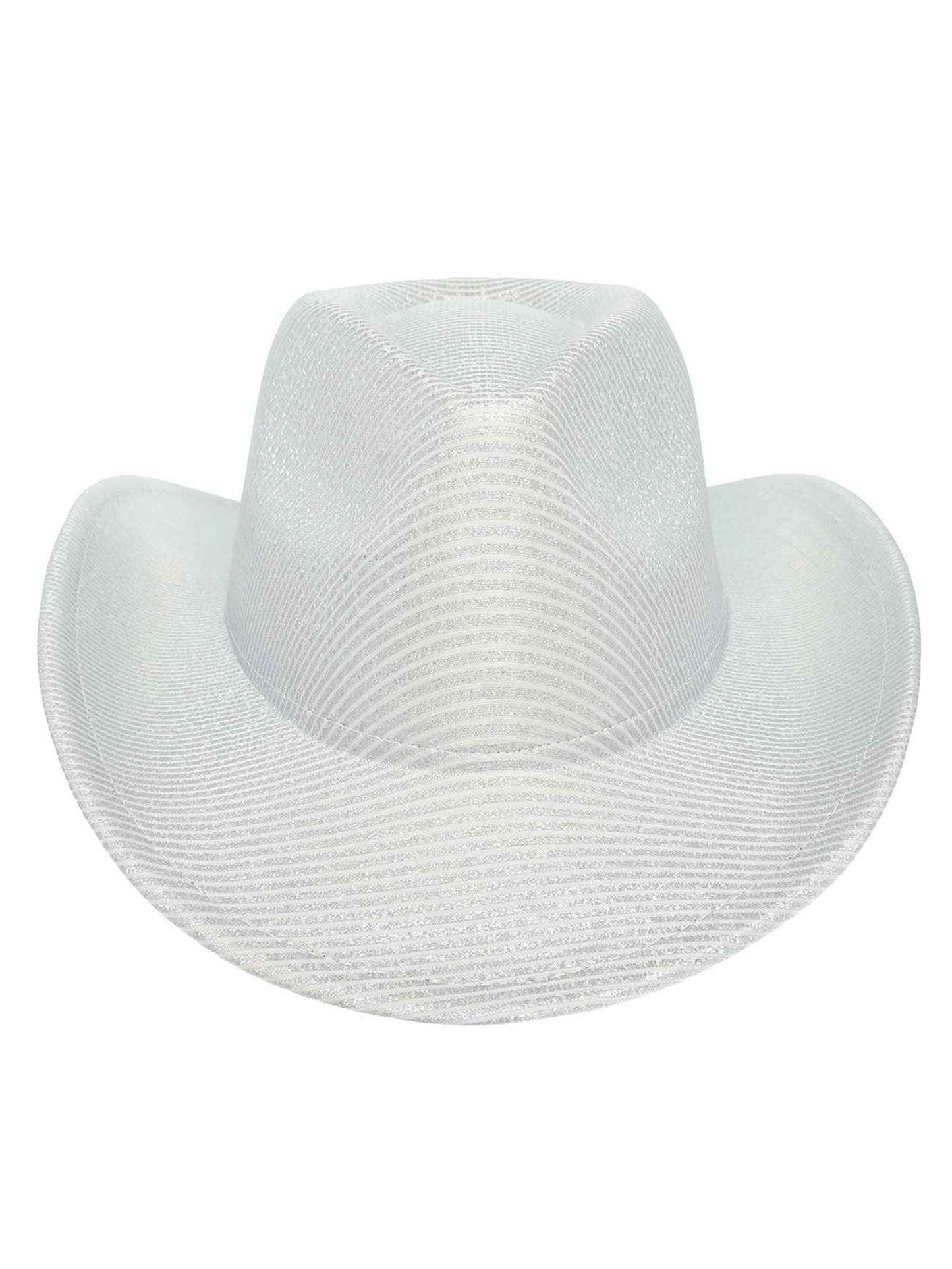 Claire Fashion Metallic Patterned Cowboy Hat