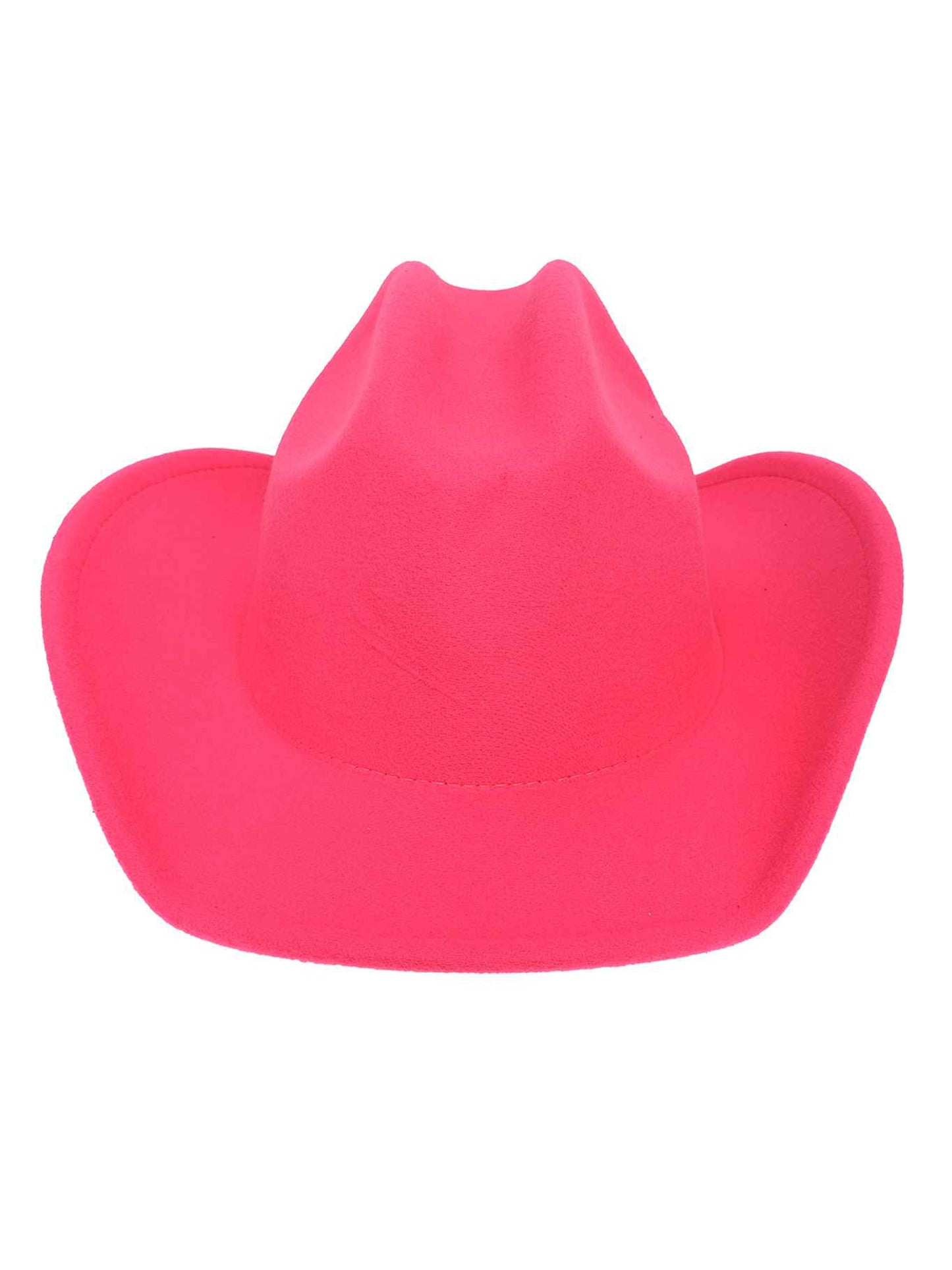 Leah Fashion Western Wide Brim Felt Cowboy Hat