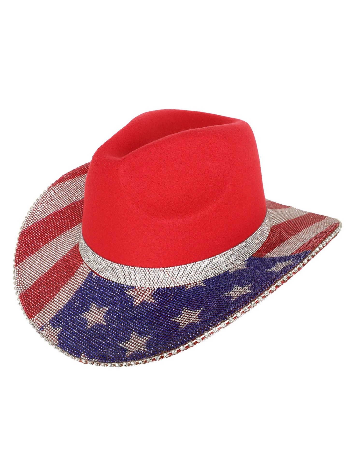 Nelly Western Rhinestone Embellished Cowboy Hat
