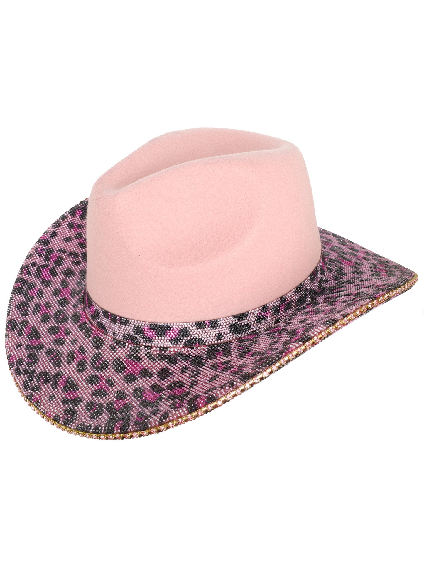 Nelly Western Rhinestone Embellished Cowboy Hat