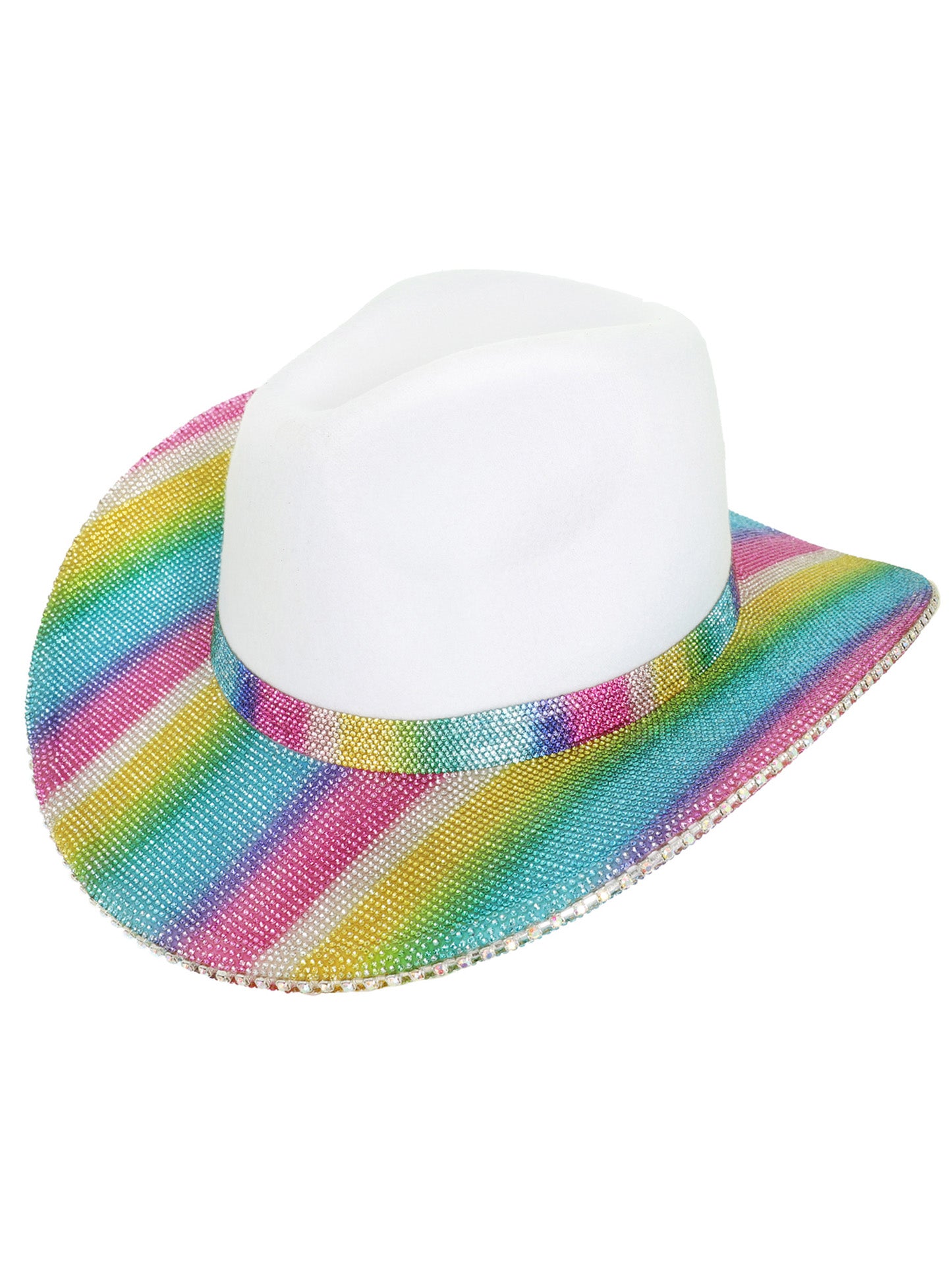 Nelly Western Rhinestone Embellished Cowboy Hat