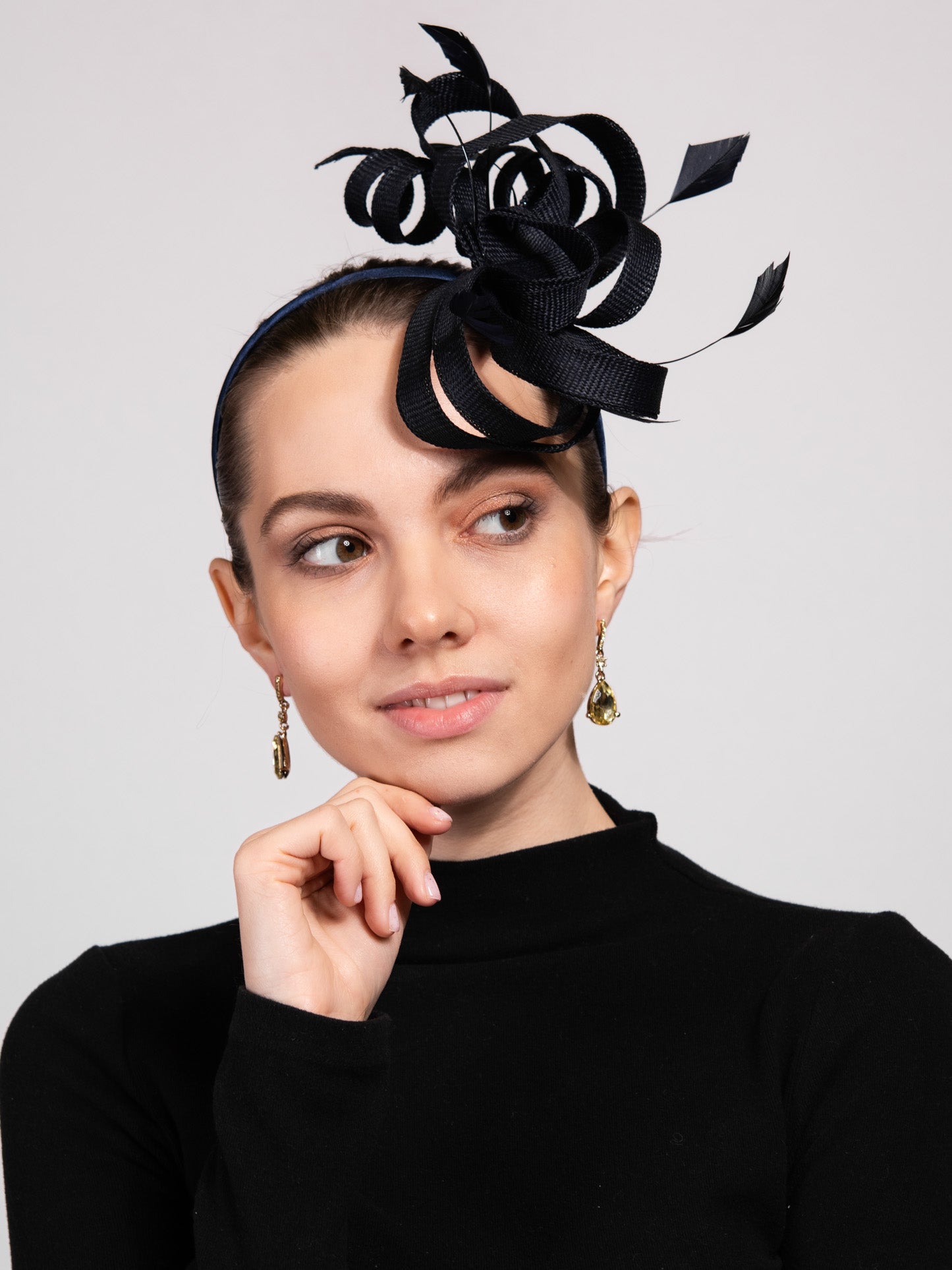 Lucia Fashion Flax Fascinator