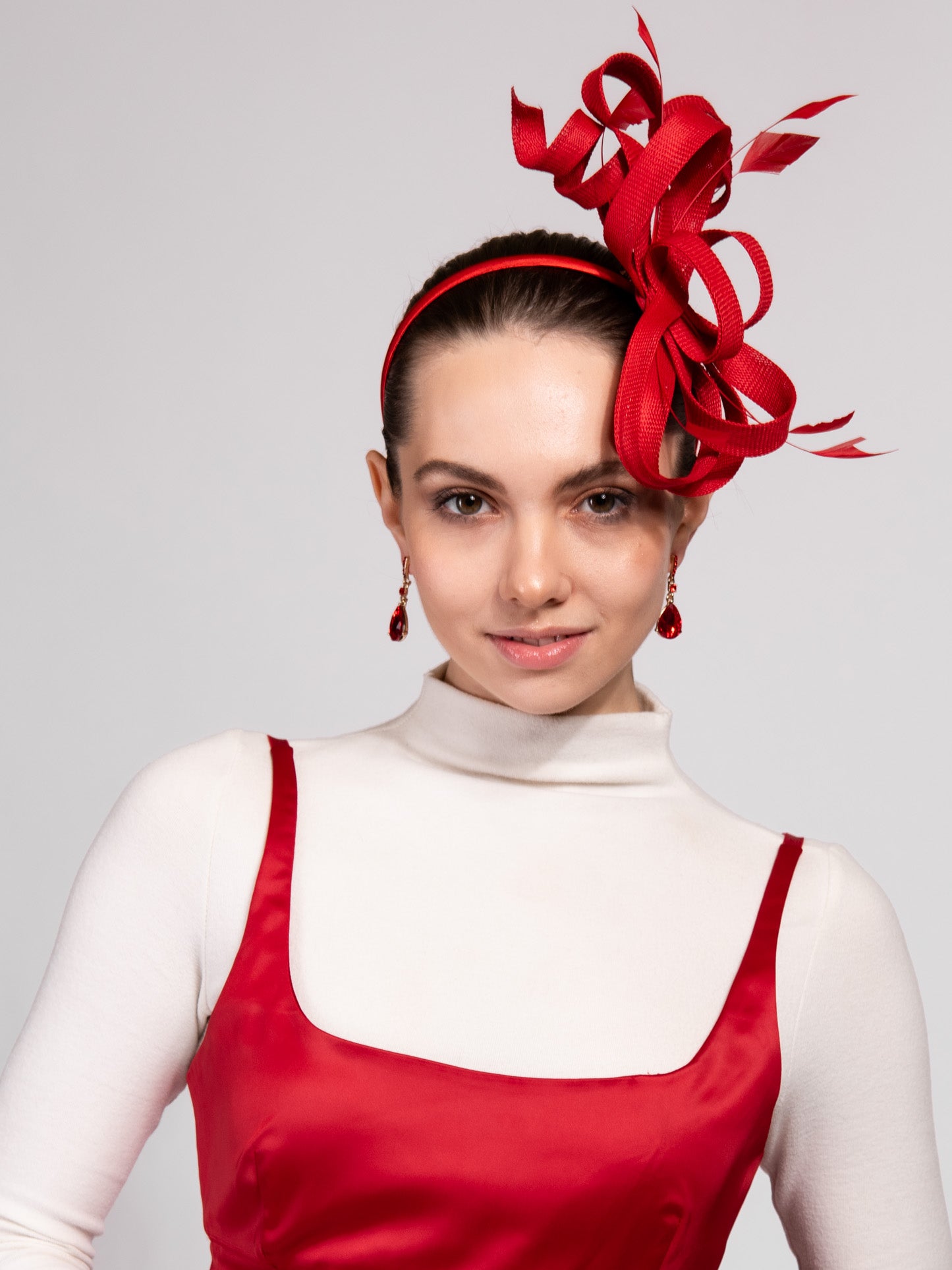 Lucia Fashion Flax Fascinator