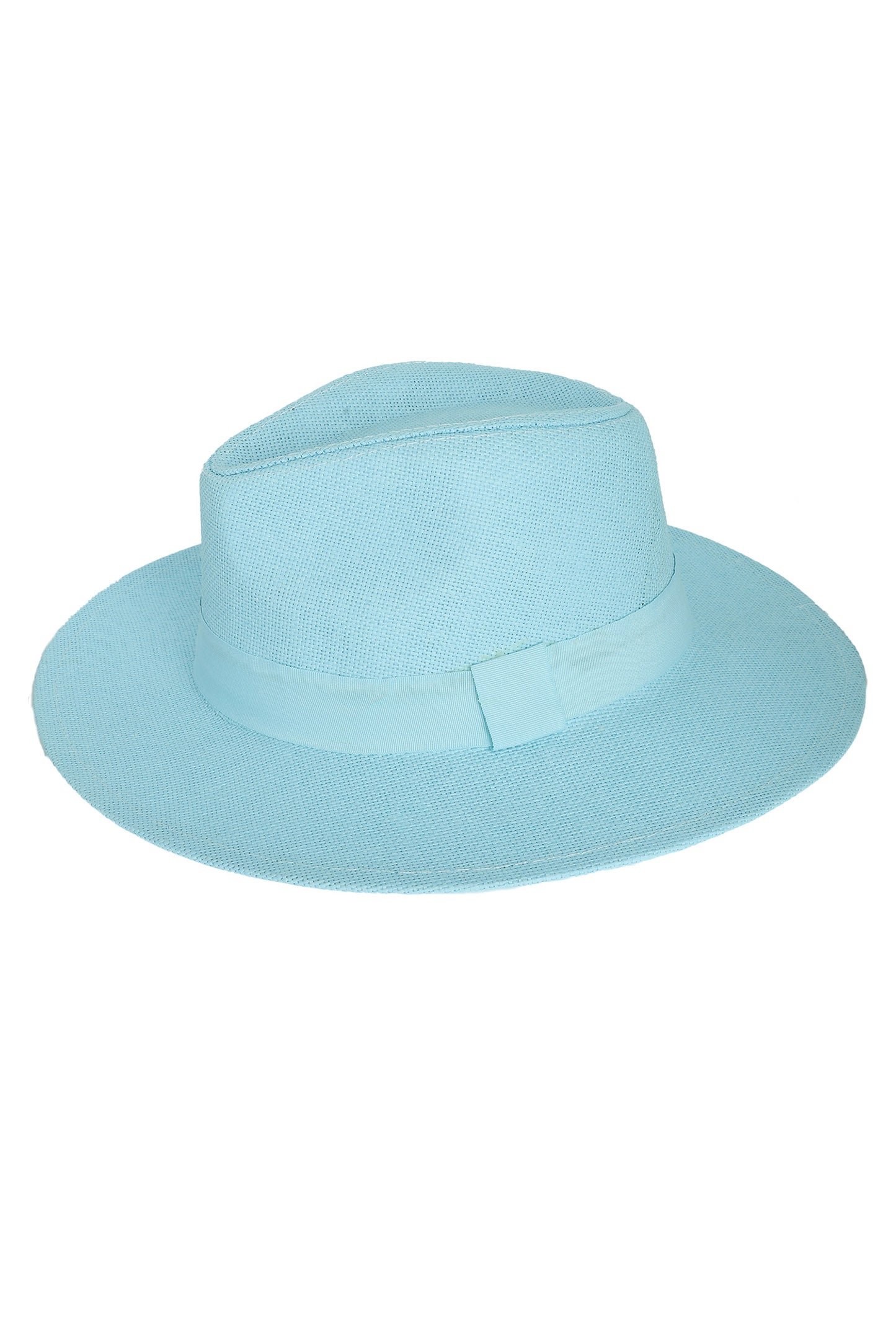 Vera Paper Braid Wide Brim Belted Hat