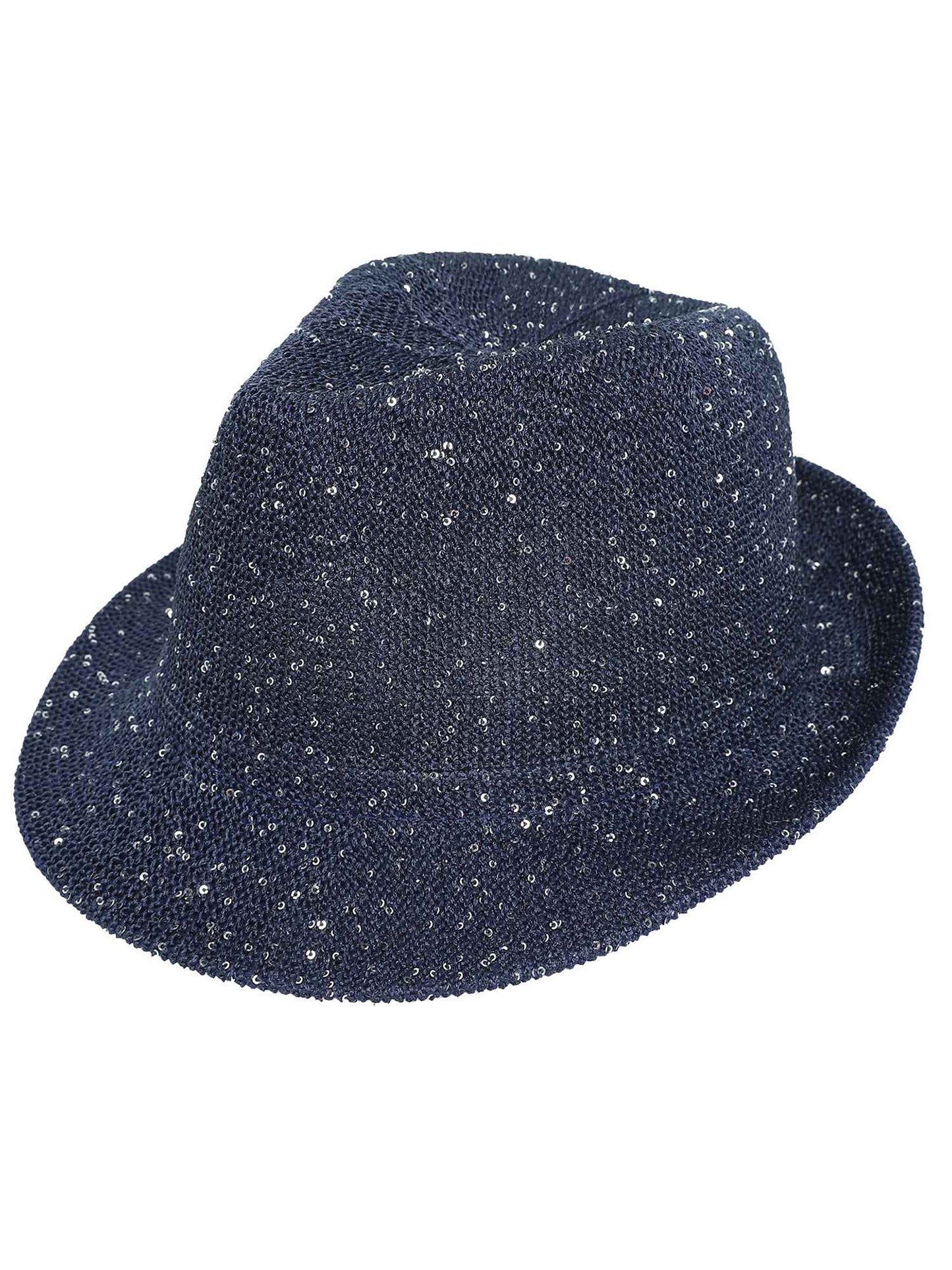 Ada Fashion Sequin Glittering Fedora Hat