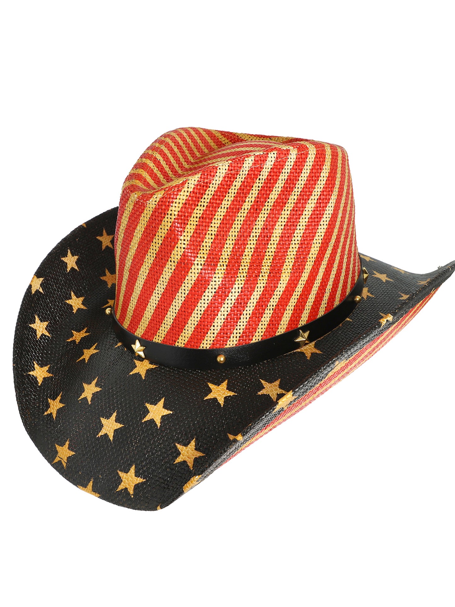 Tiffany Patriotic Stars and Stripes Cowboy Hat