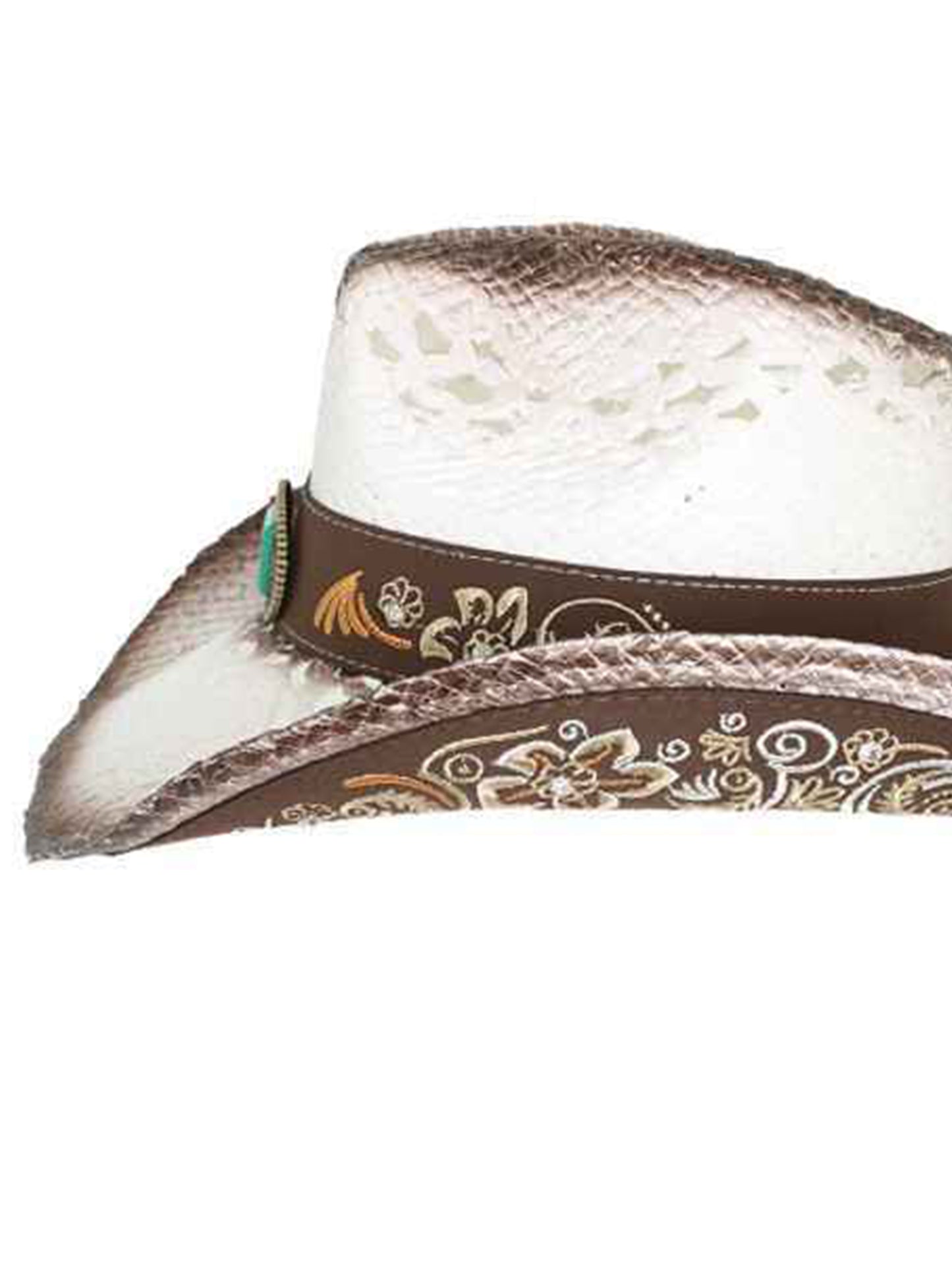 Sadie Western Floral Paper Cowboy Hat