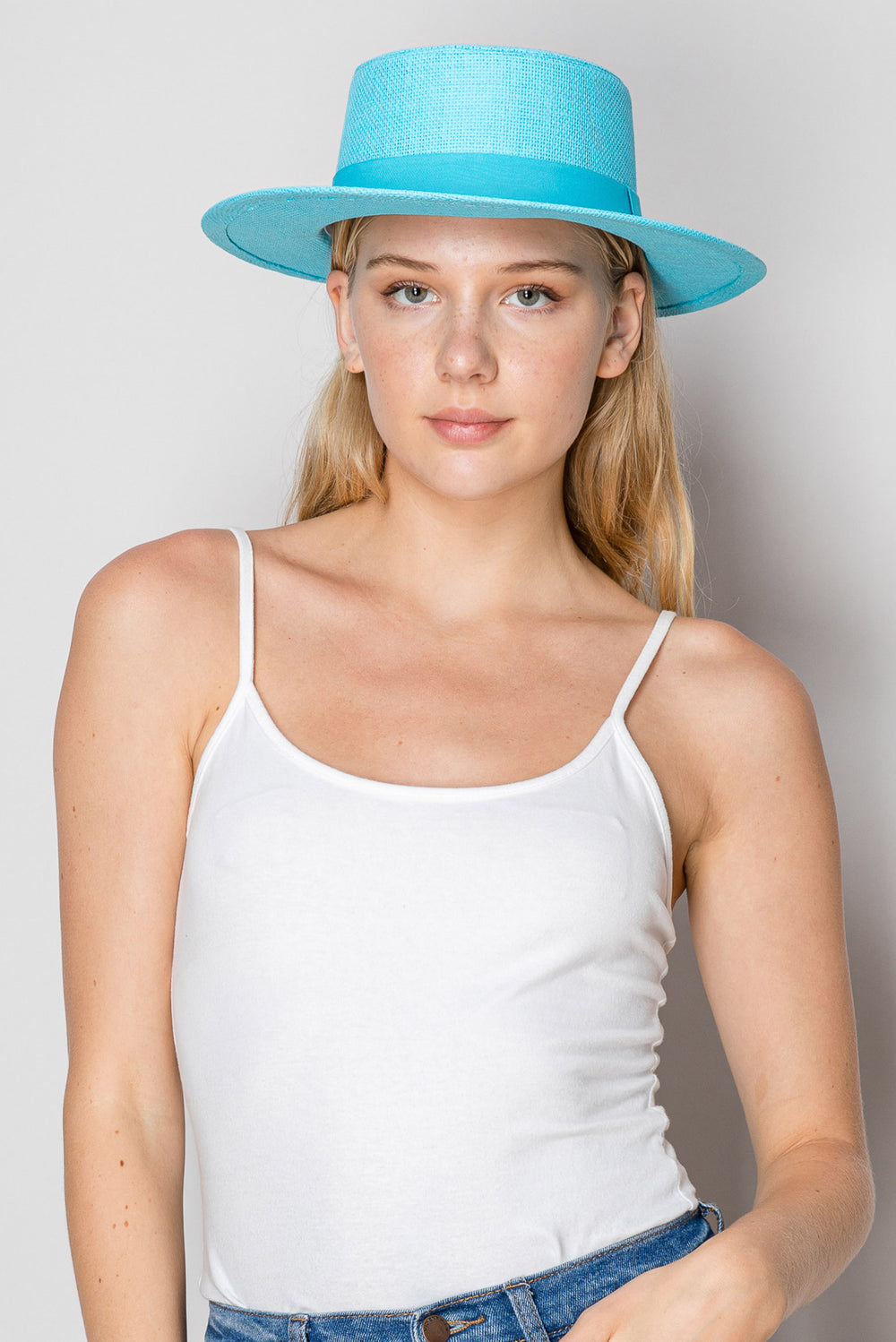 Gabriela Fashion Western Wide Brim Straw Woven Sun Hat