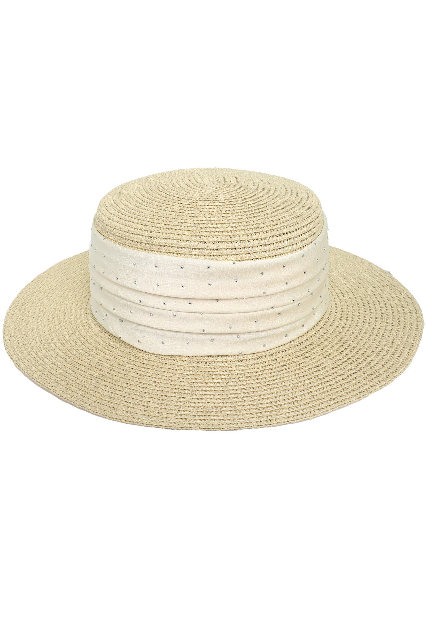 Sydney Western Wide Brim Straw Woven Sun Hat | Beige