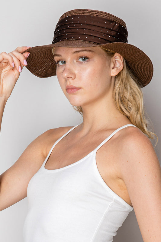 Sydney Western Wide Brim Straw Woven Sun Hat