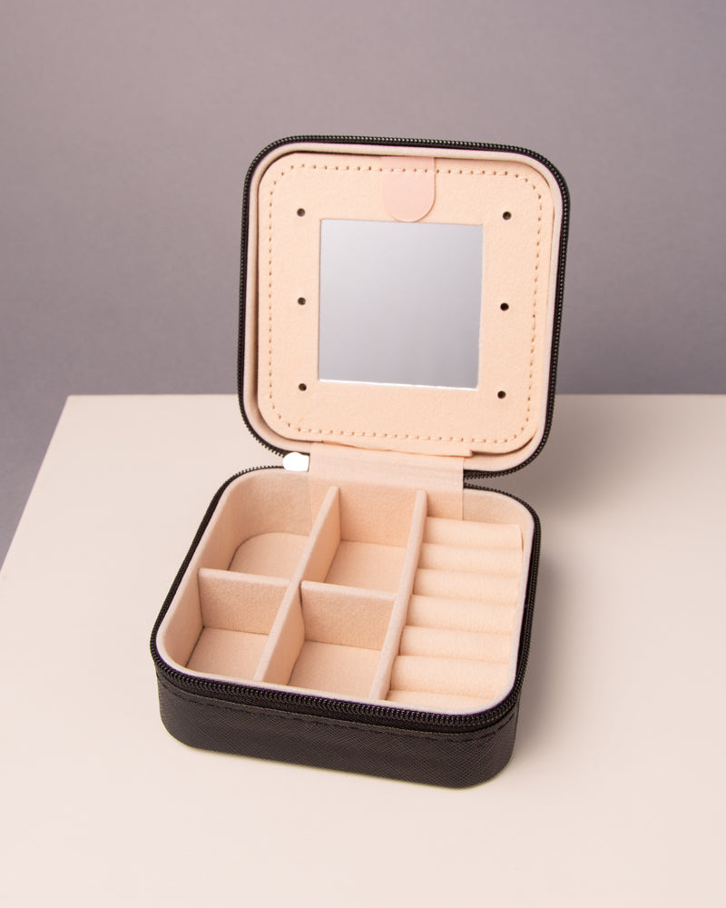 Cassidy Western Bubble Metal Plate Jewelry Box