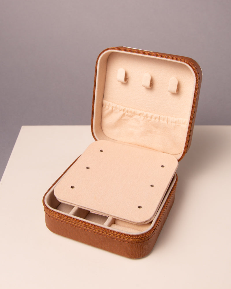 Cassidy Western Bubble Metal Plate Jewelry Box
