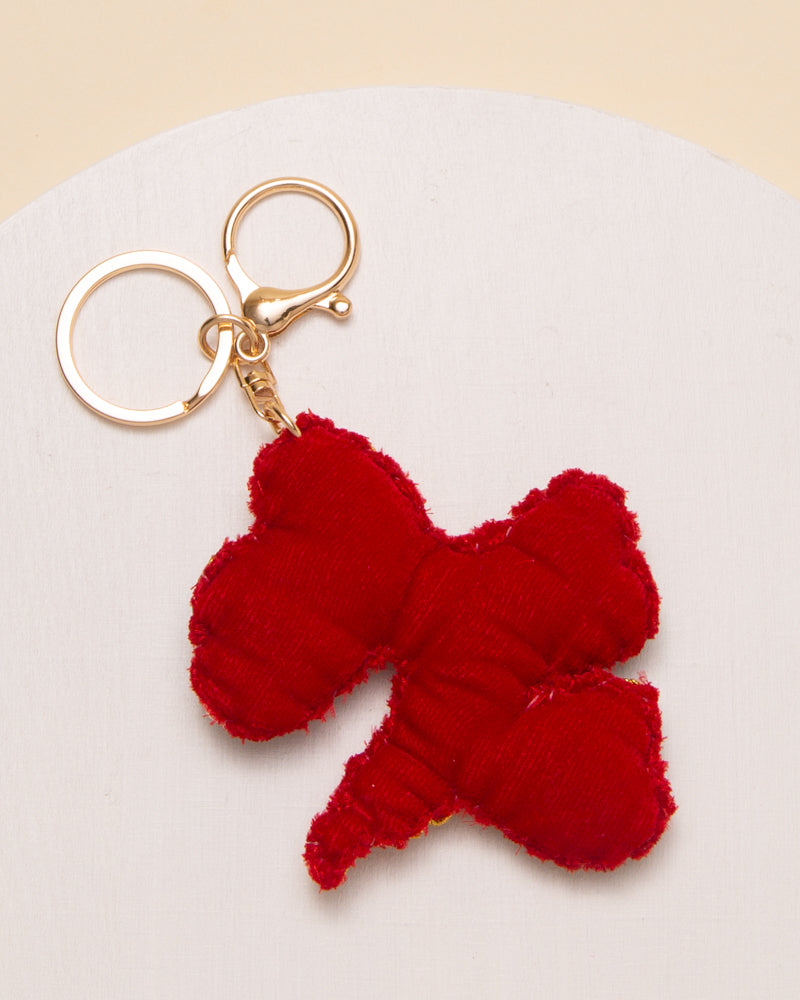 Kaylee Sequins Seed Beaded Balloon Dog Keychain with Split Ring