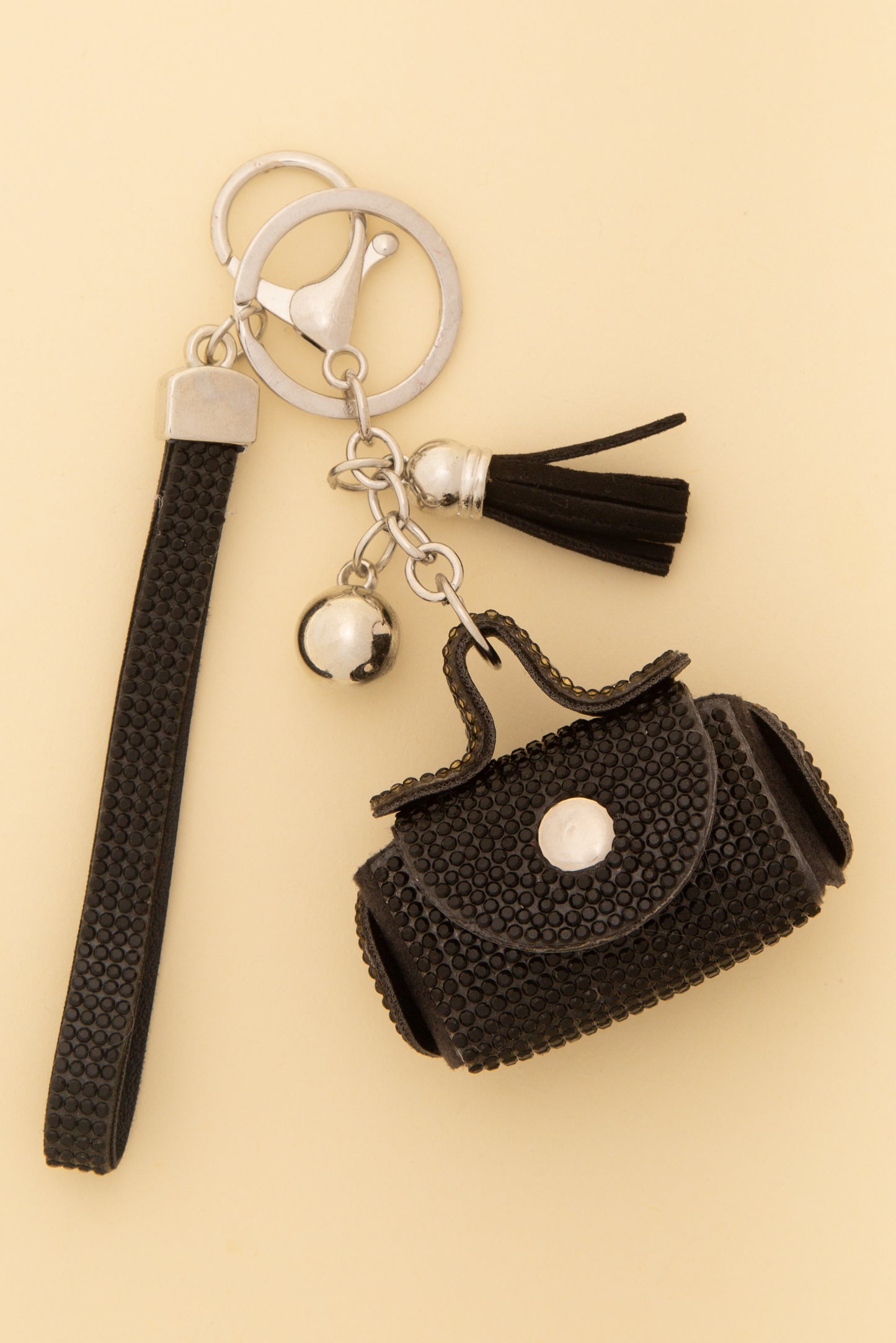 Celine Rhinestone Studded Mini Leather Bag Design AirPod Case