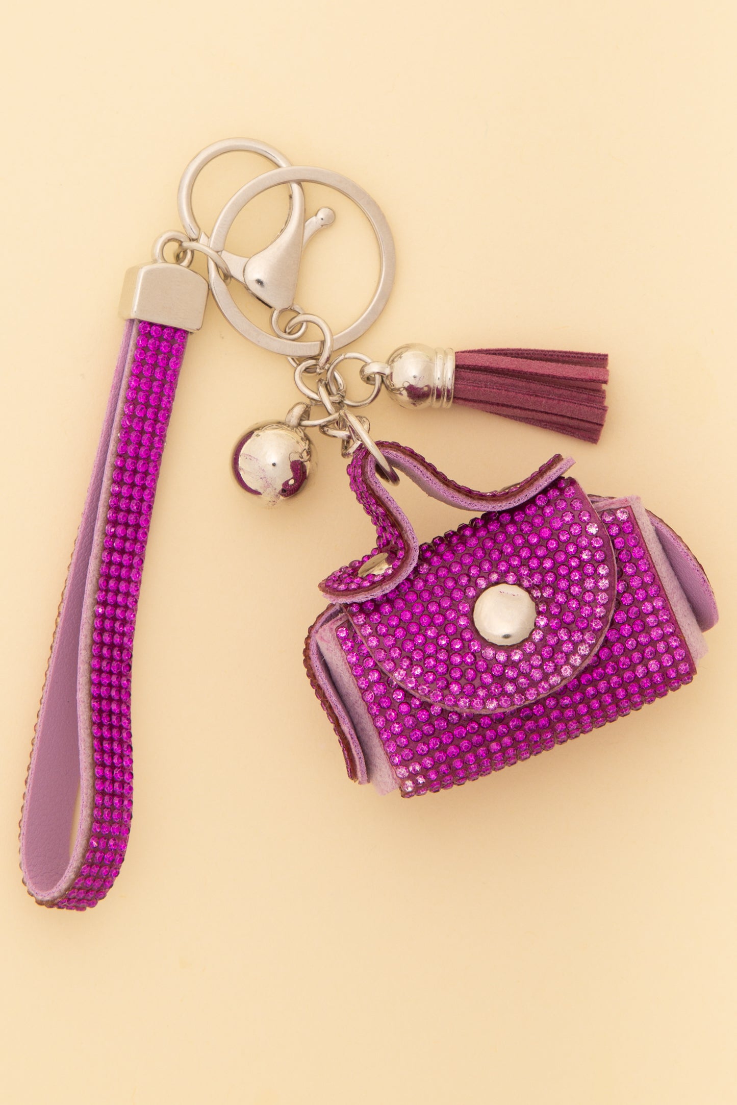 Celine Rhinestone Studded Mini Leather Bag Design AirPod Case