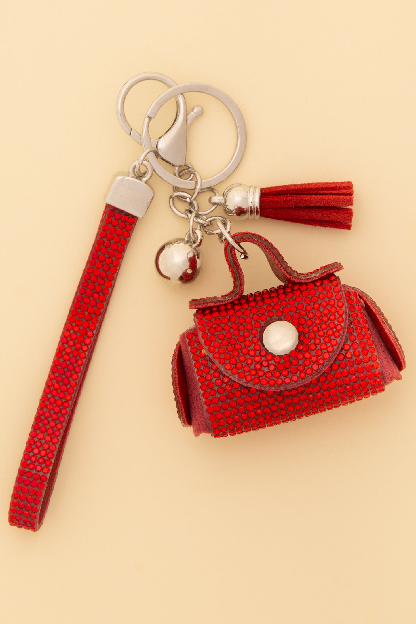 Celine Rhinestone Studded Mini Leather Bag Design AirPod Case