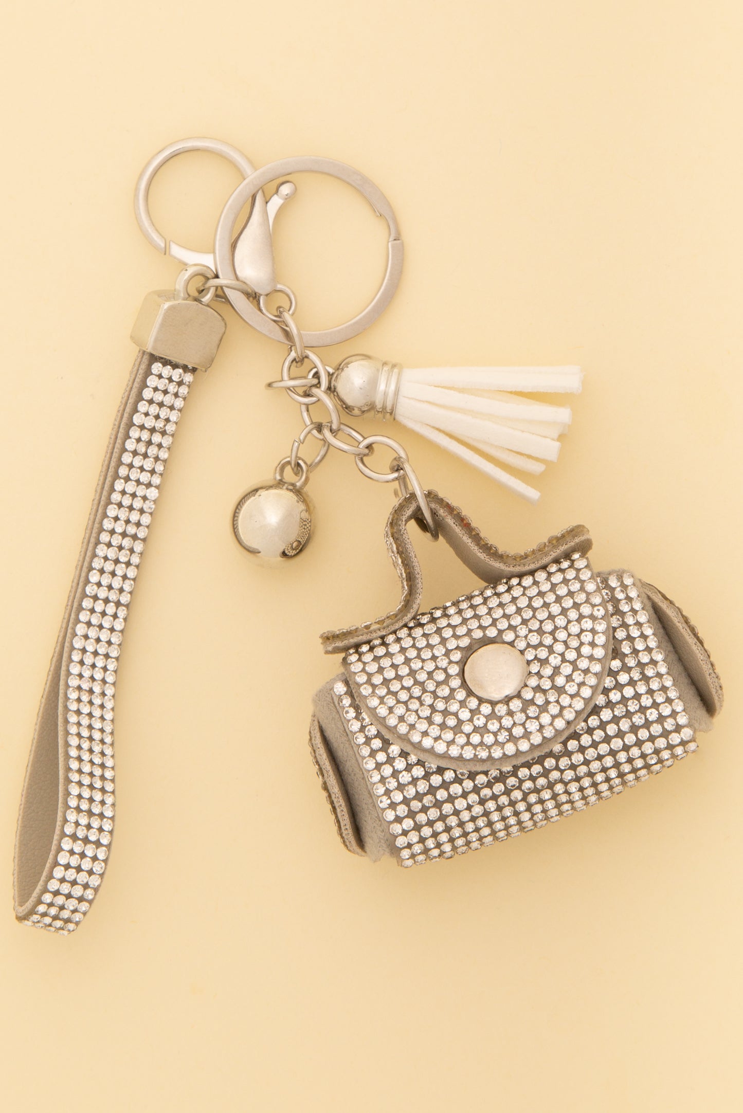 Celine Rhinestone Studded Mini Leather Bag Design AirPod Case