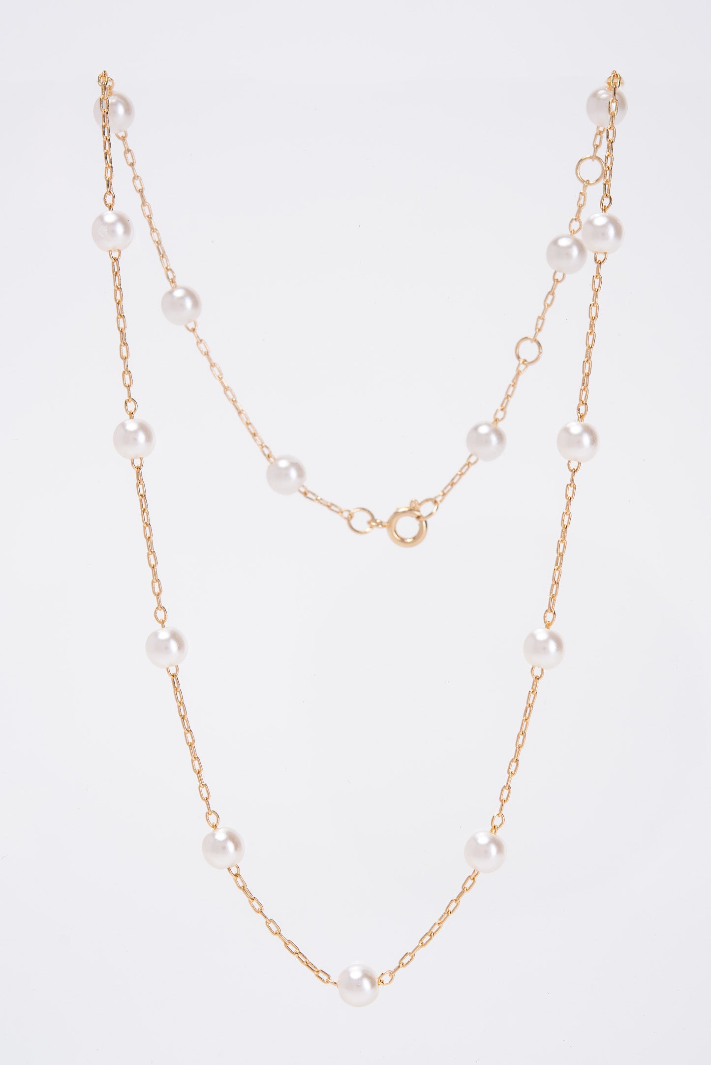 Jenna Bubble Pearl Necklace