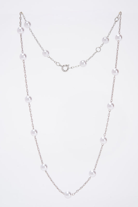 Jenna Bubble Pearl Necklace
