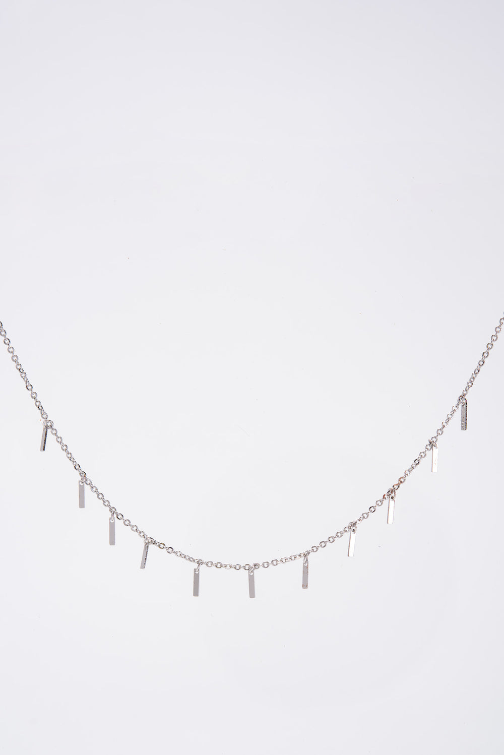 Jessa White Gold Dipped Necklace