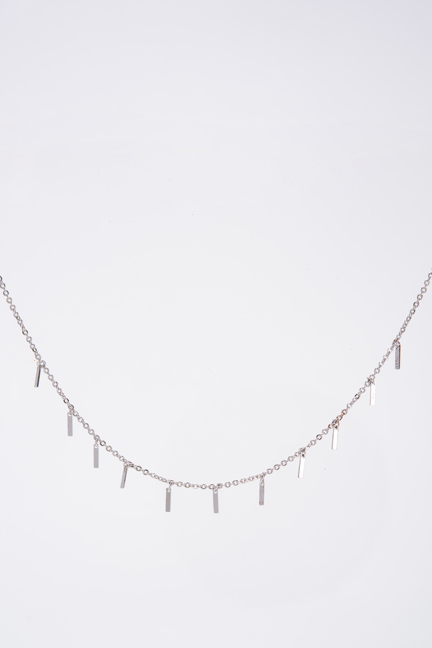 Jessa White Gold Dipped Necklace
