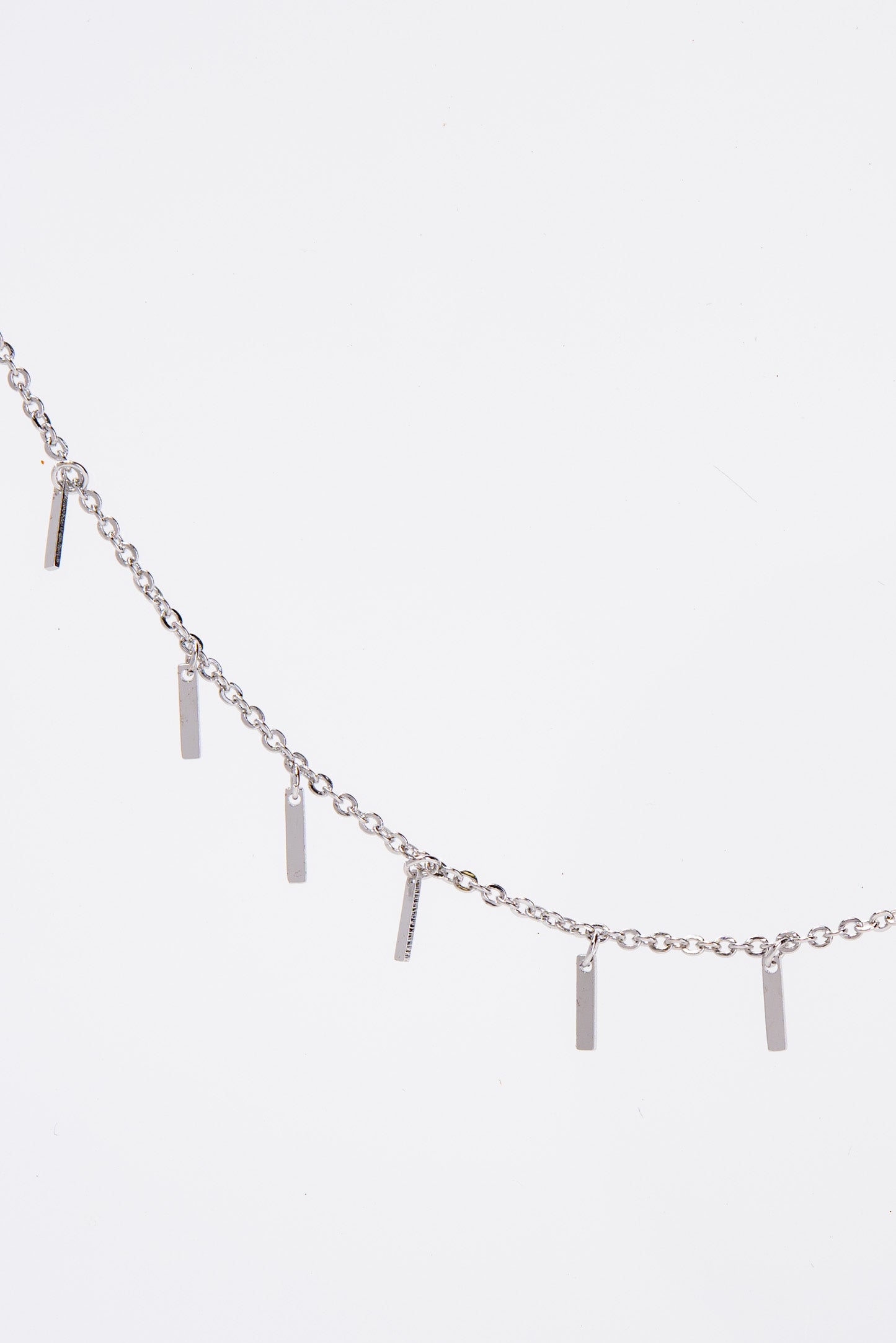 Jessa White Gold Dipped Necklace