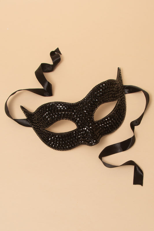 Eva Rhinestone Fashion Mask