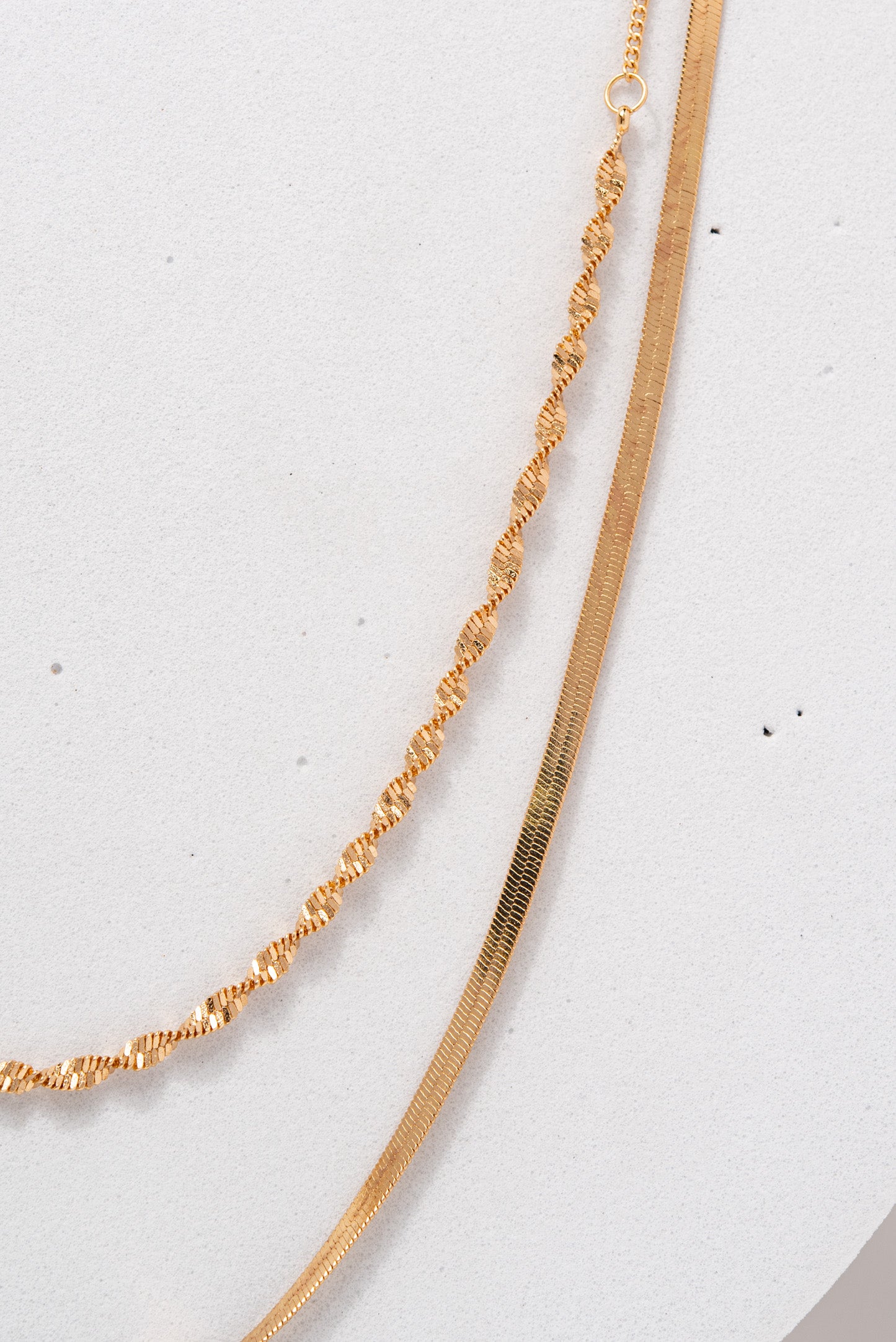 Celia Double Chain Necklace