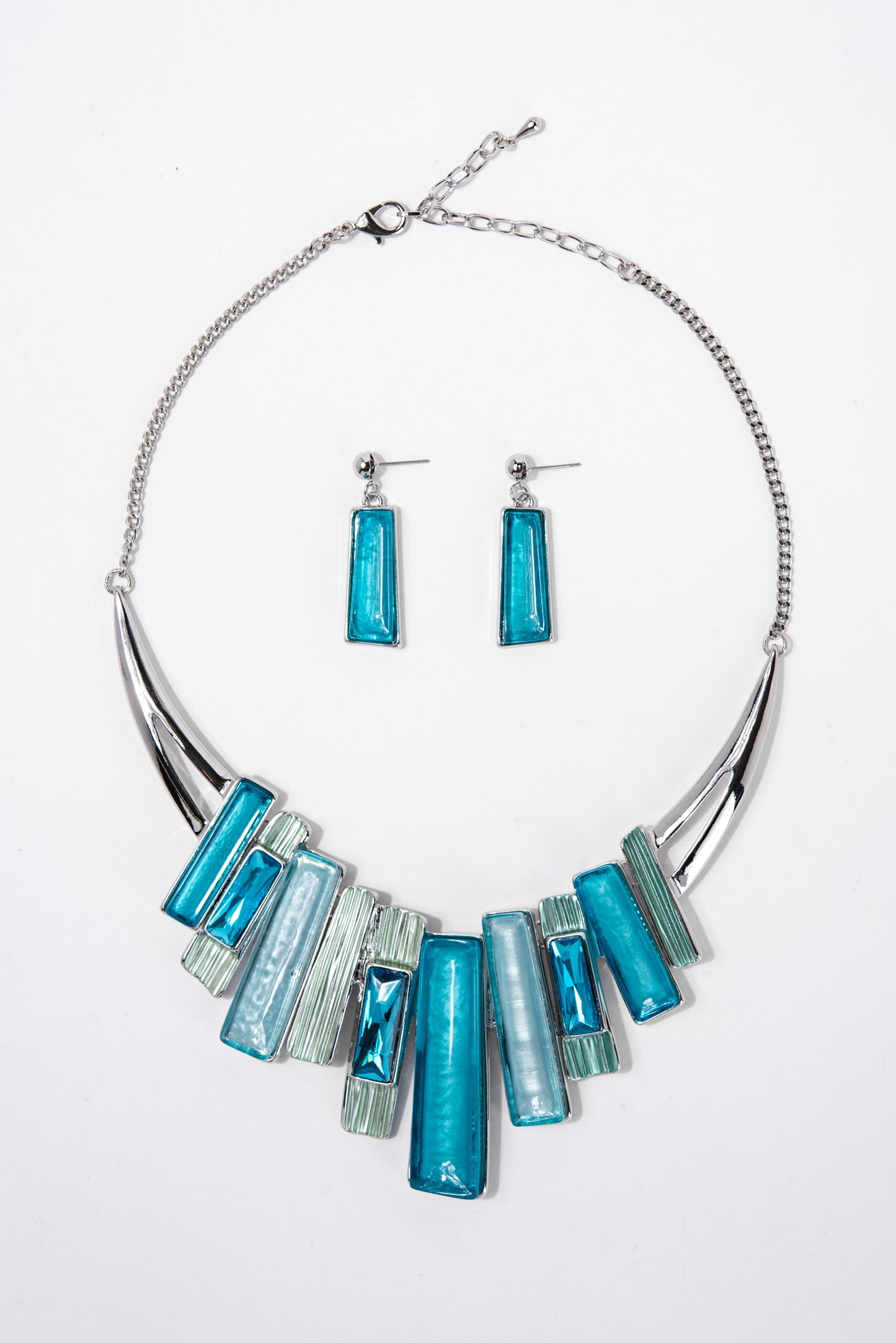 Darcy Statement Stone Necklace Set