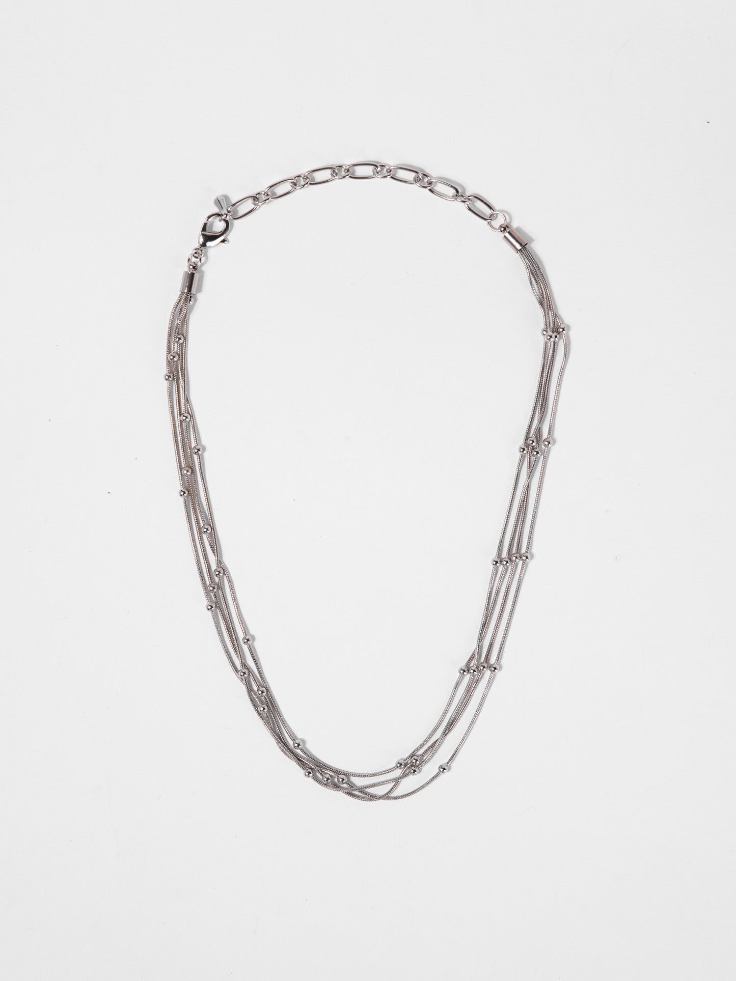 Katherine Multi Strand Cord Necklace