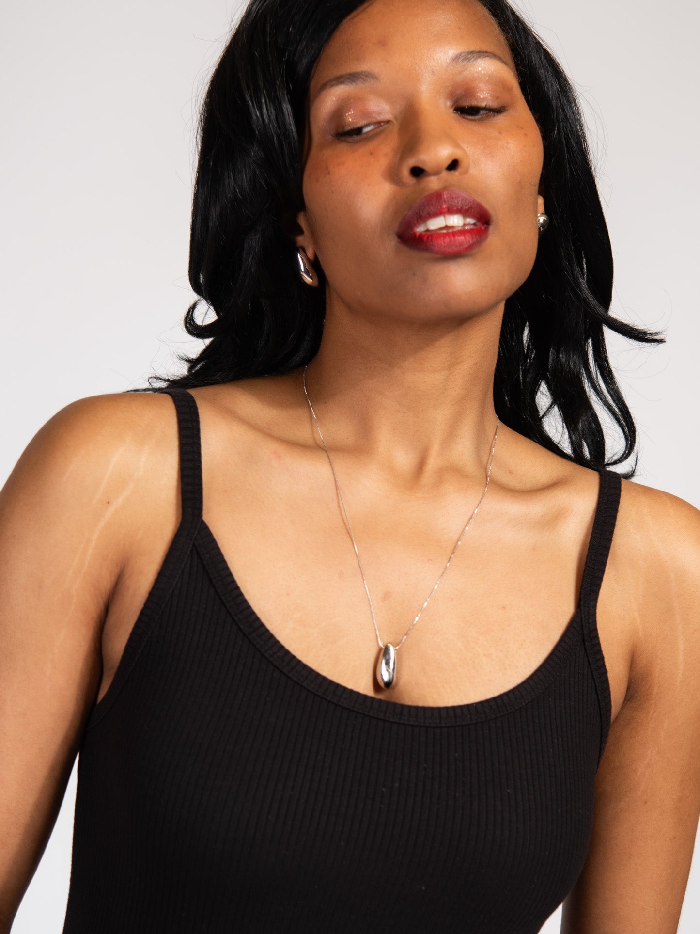 Alanie Raindrop Pendant Necklace